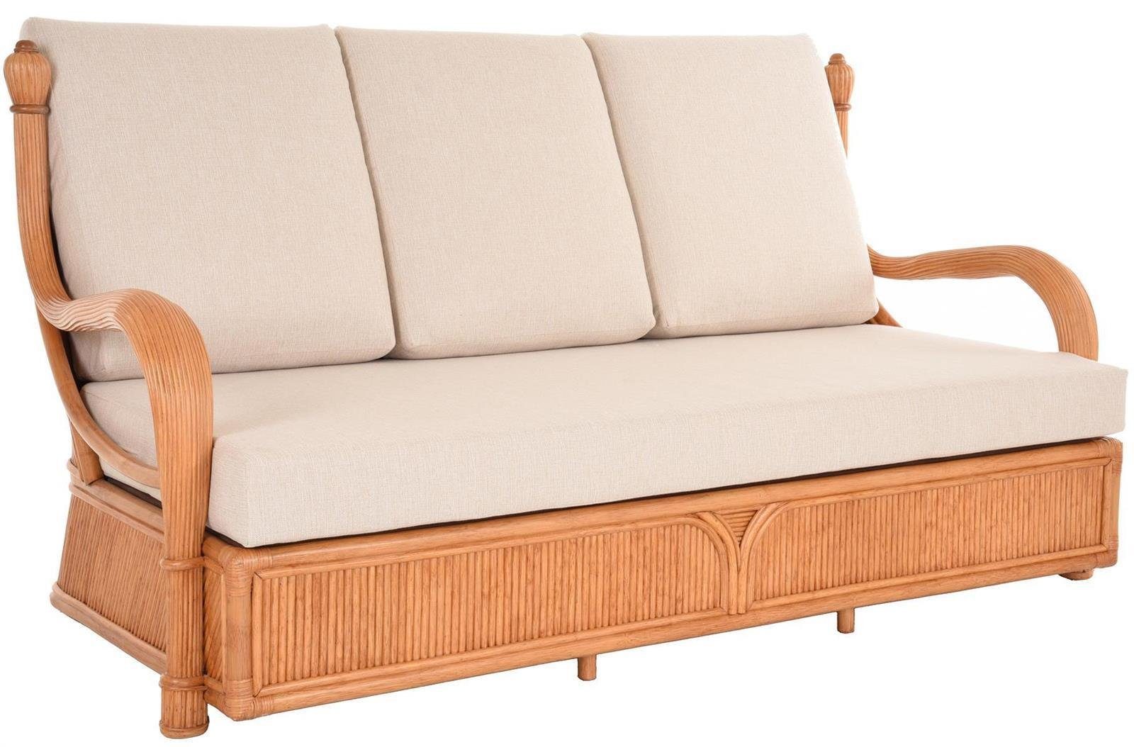 Krines Home Schlafsofa »Edles Wohnzimmer Schlafsofa RattanSofa Prince