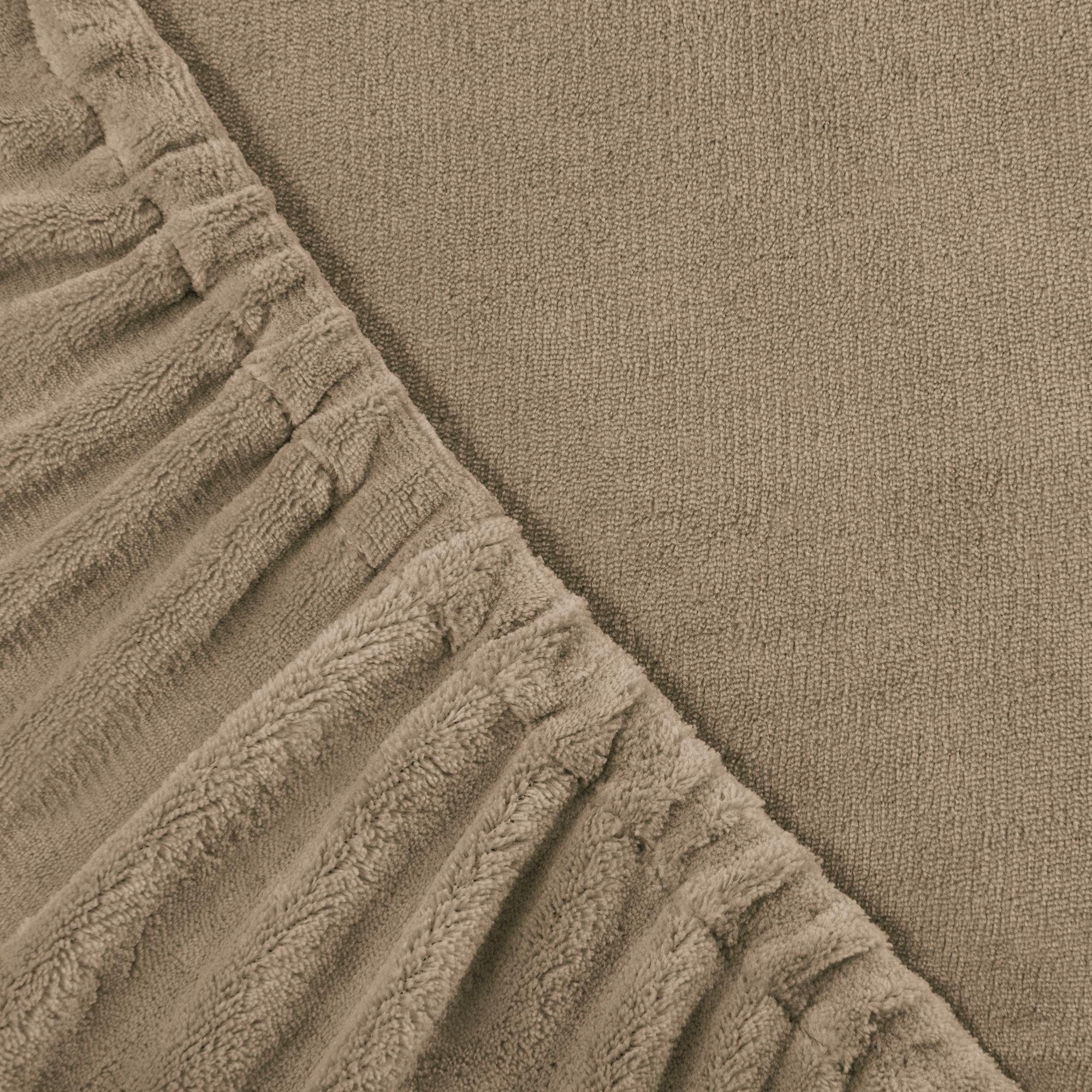 aqua-textil Spannbettlaken Feelwell Spannbettlaken Fleece 2erSet günstig online kaufen