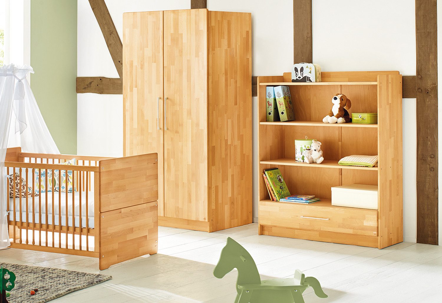 Pinolino® Kinderregal Standregal 'Natura' breit