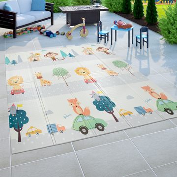 Kinderteppich Faltbare Spielmatte AbWendbar, Paco Home, Rechteckig, Höhe: 5 mm