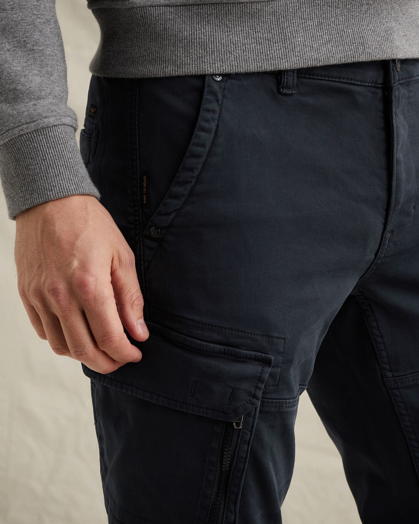 PME LEGEND Cargohose - EXPEDIZOR CARGO COLORED SWEAT - Stoffhose Relaxed Fit