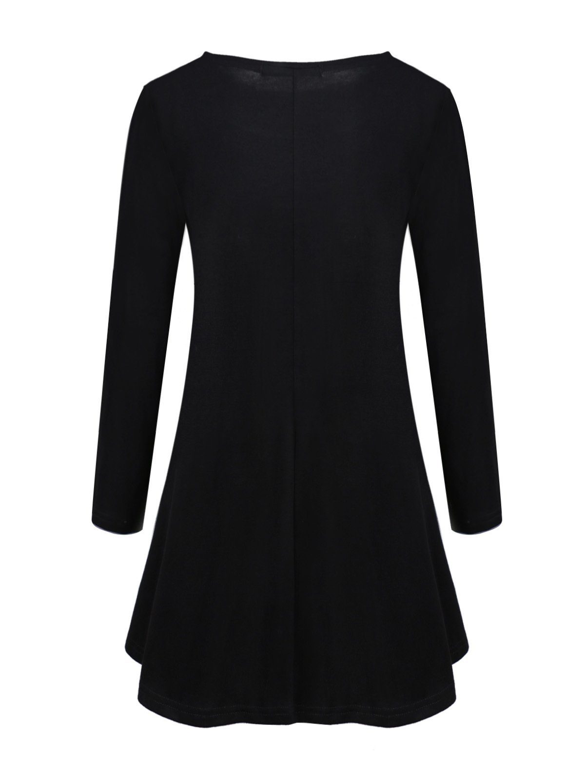 Vanessa & Melissa Blusentop mit Spitze Damen Bluse Tunika 3 Varianten V-Ausschnitt, Casual