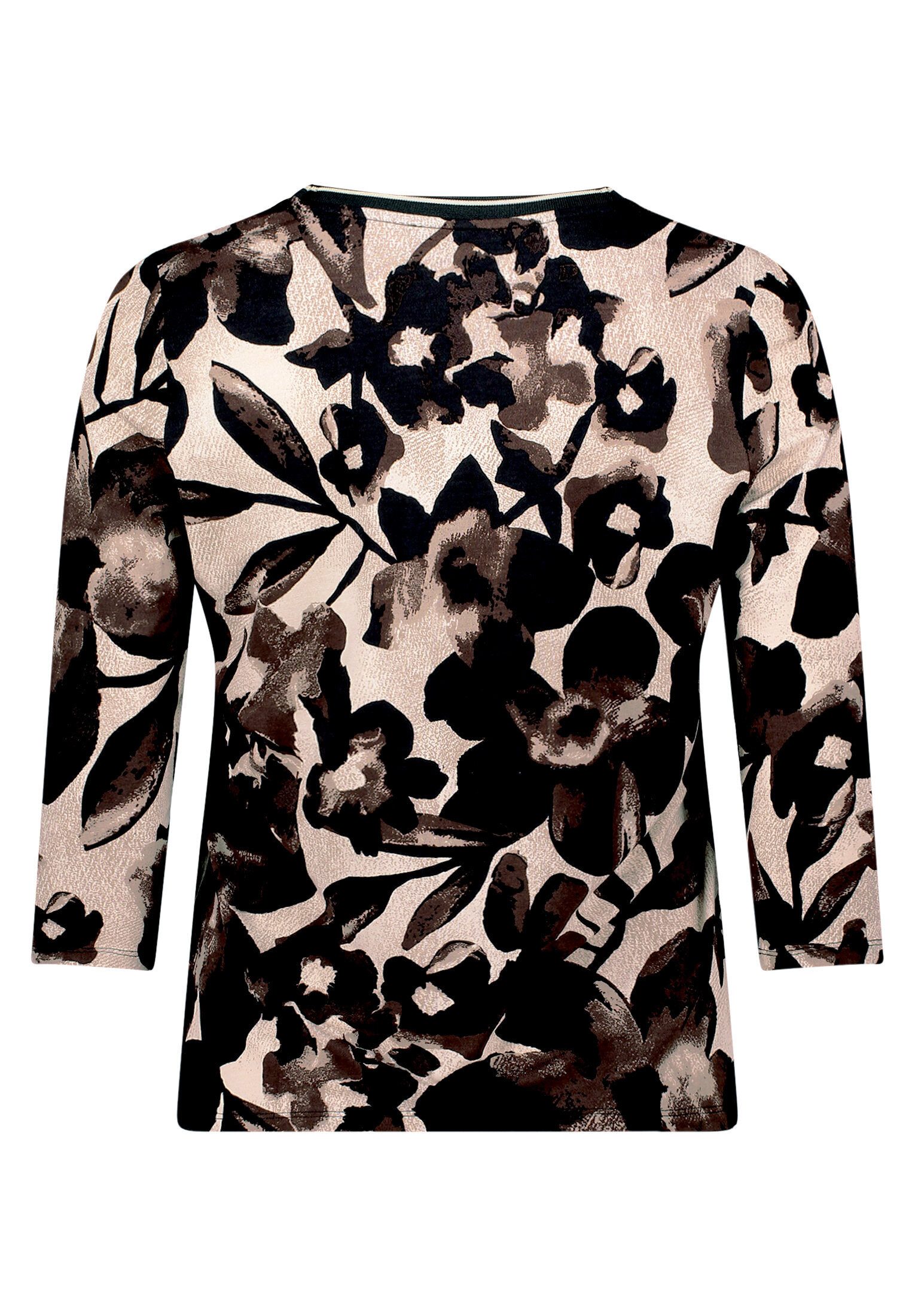 Betty Barclay 3/4-Arm-Shirt Damen mit Rundhalsausschnitt (1-tlg)