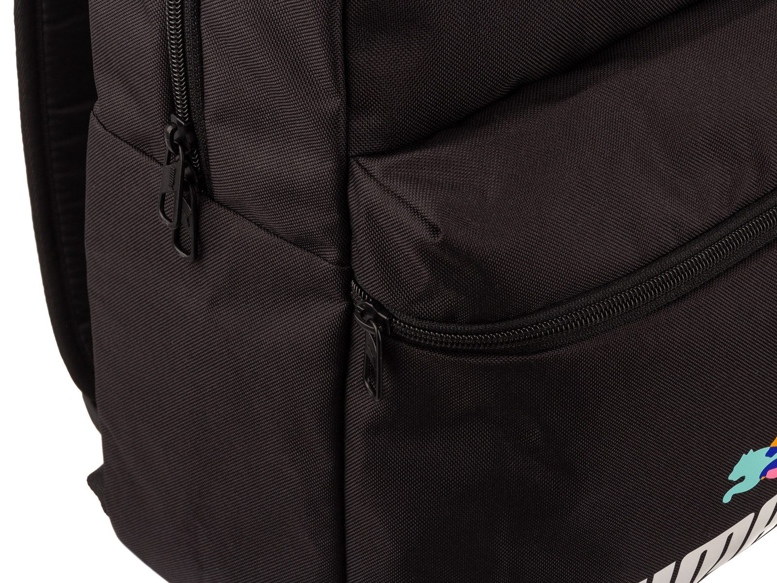 PUMA Freizeitrucksack Phase LOVE WINS Backpack (1, 1-tlg., Stück), Seitentasche