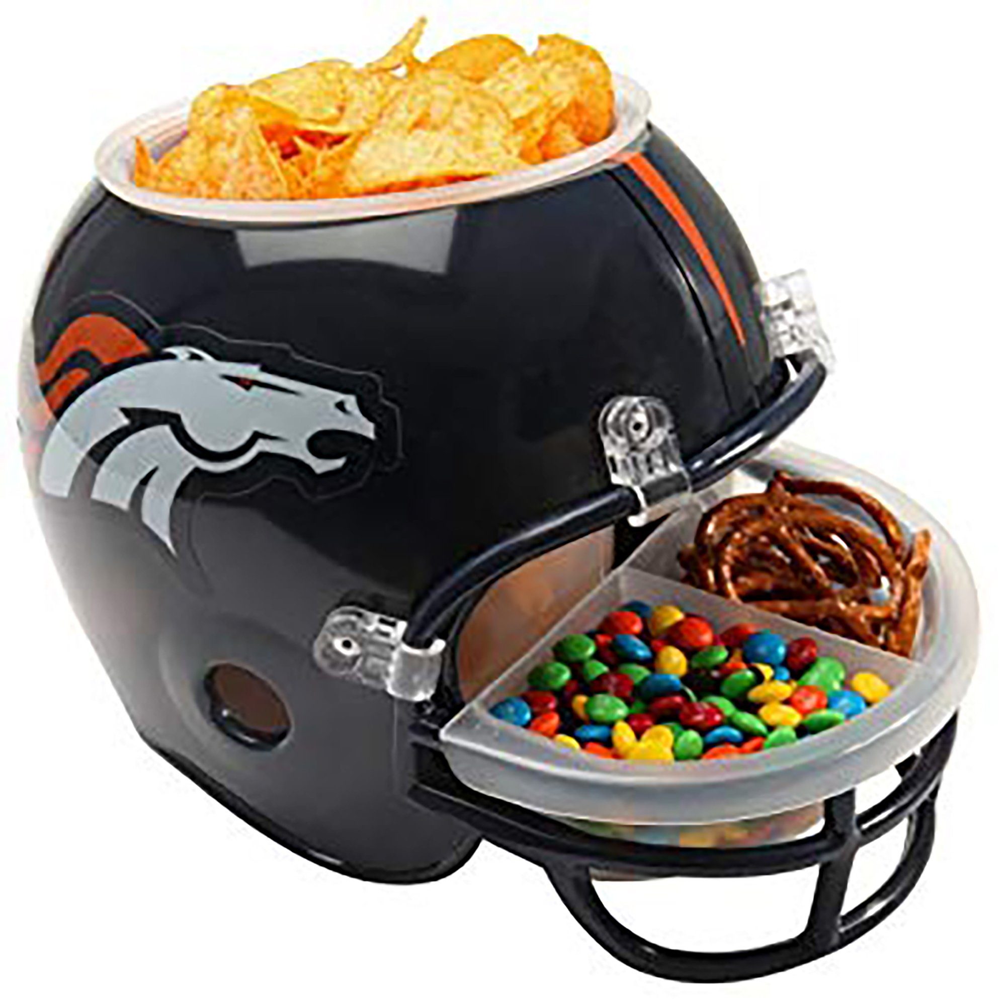 Broncos Snackschale Helm, Kunststoff, original Denver Größe Snack