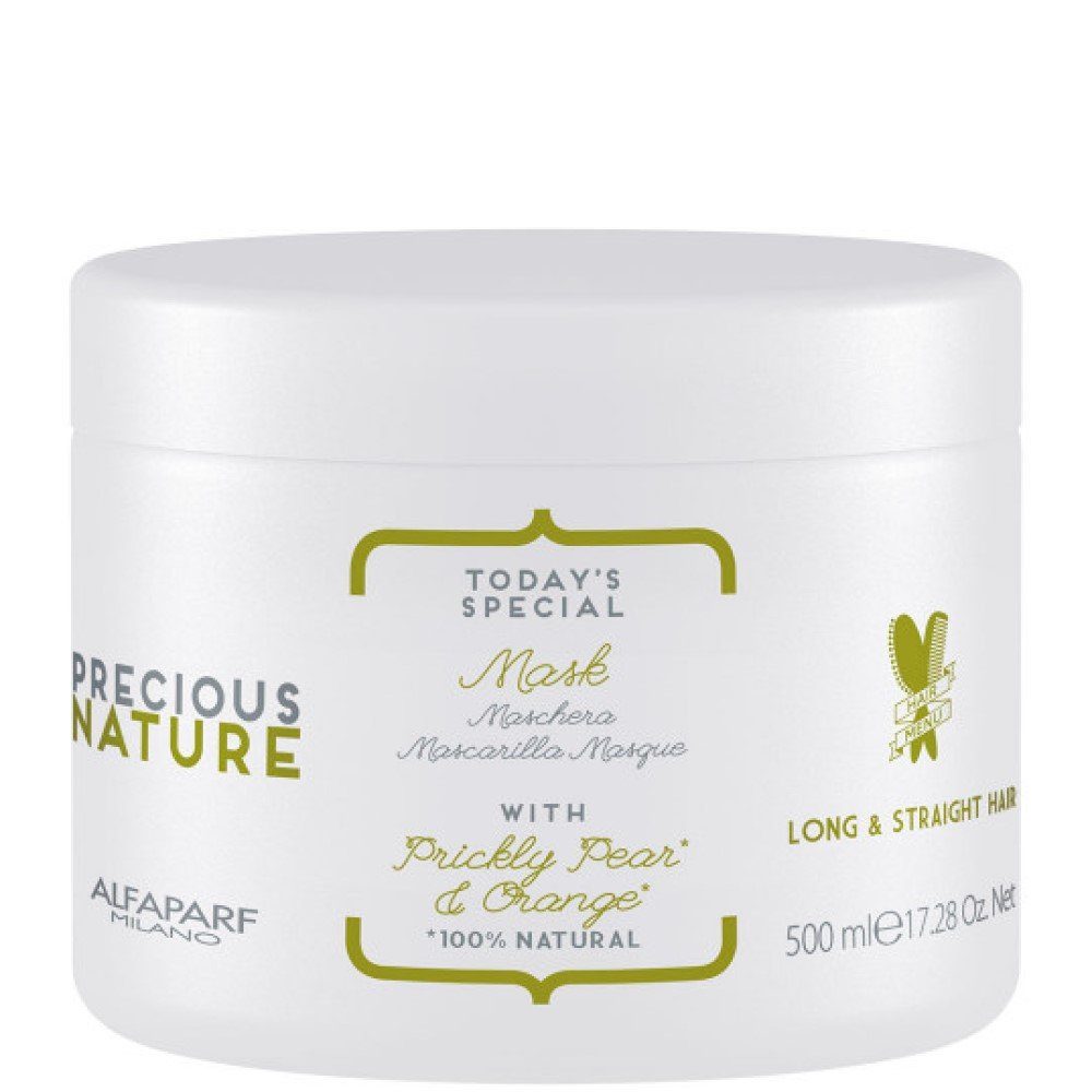 Alfaparf Milano Haarmaske Alfaparf Milano Precious Nature Long & Straight Hair Mask 500 ml