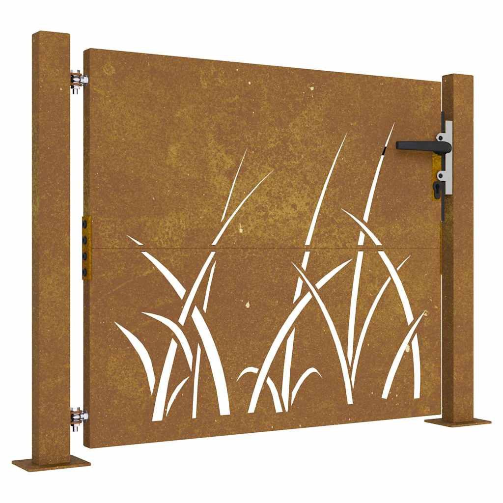 vidaXL Gartentor Gartentor 105x80 cm Cortenstahl günstig online kaufen