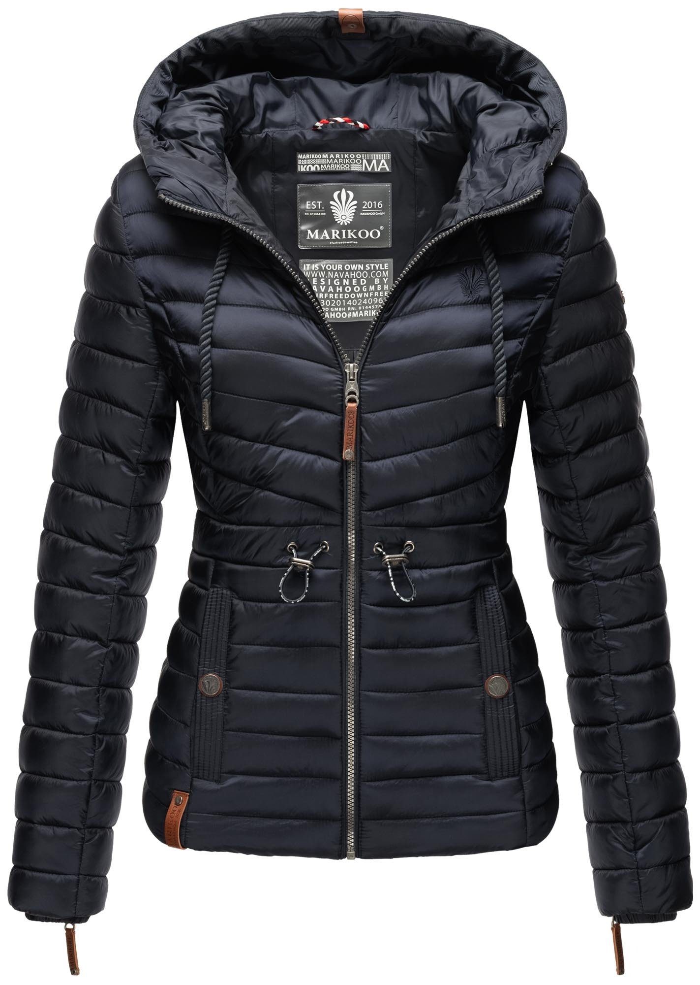 Marikoo Outdoorjacke Aniyaa Steppjacke mit Kapuze