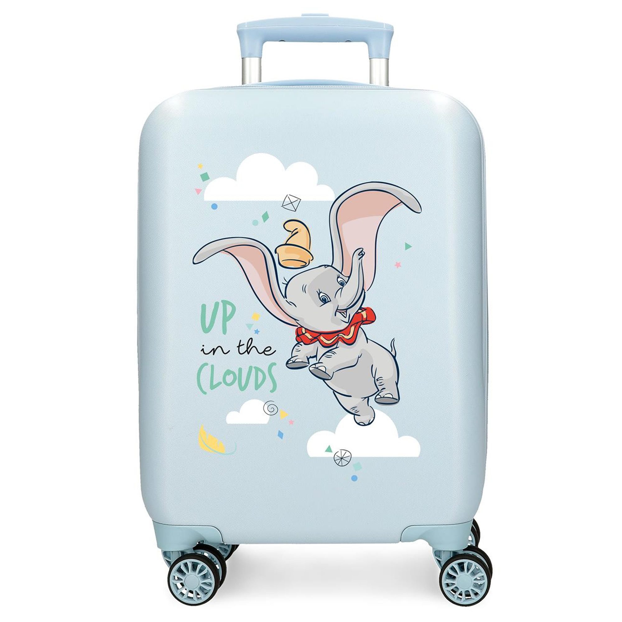 Kinderkoffer Trolley 50 cm – Hartschalenkoffer mit 360° Rollen und Schloss