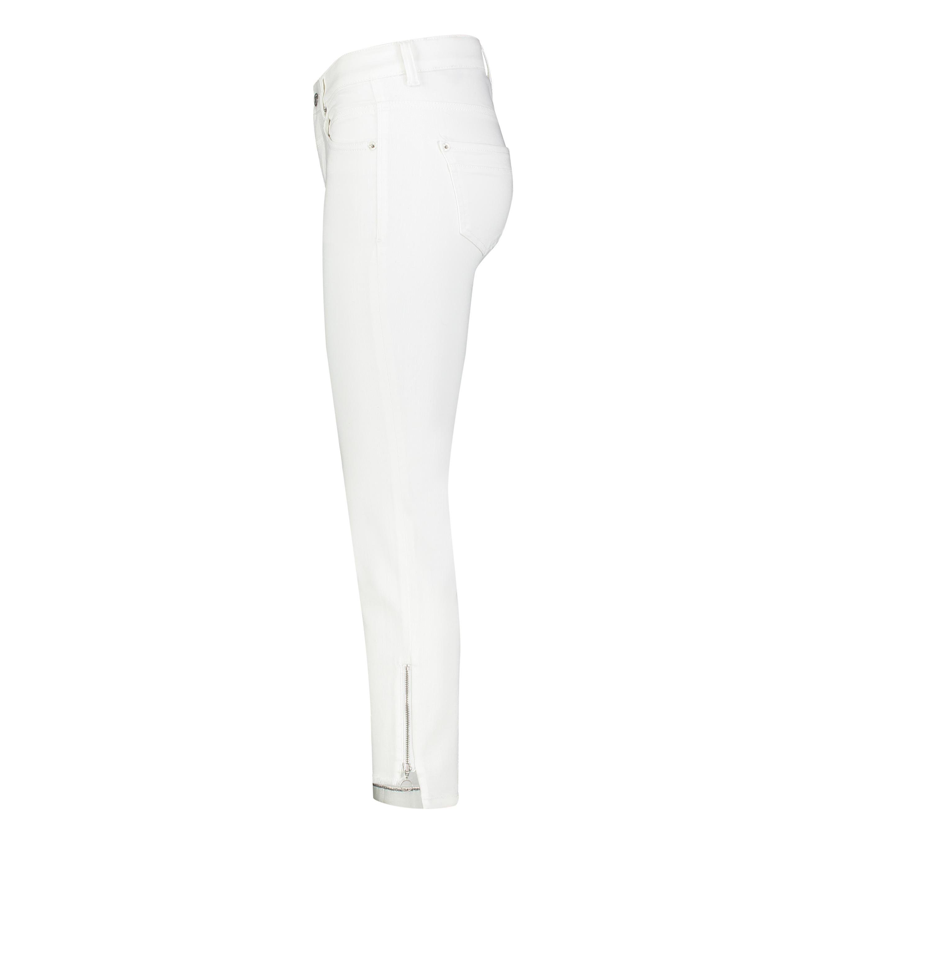 white Stretch-Jeans MAC 5755-90-0389L denim MAC SLIM D010 RICH