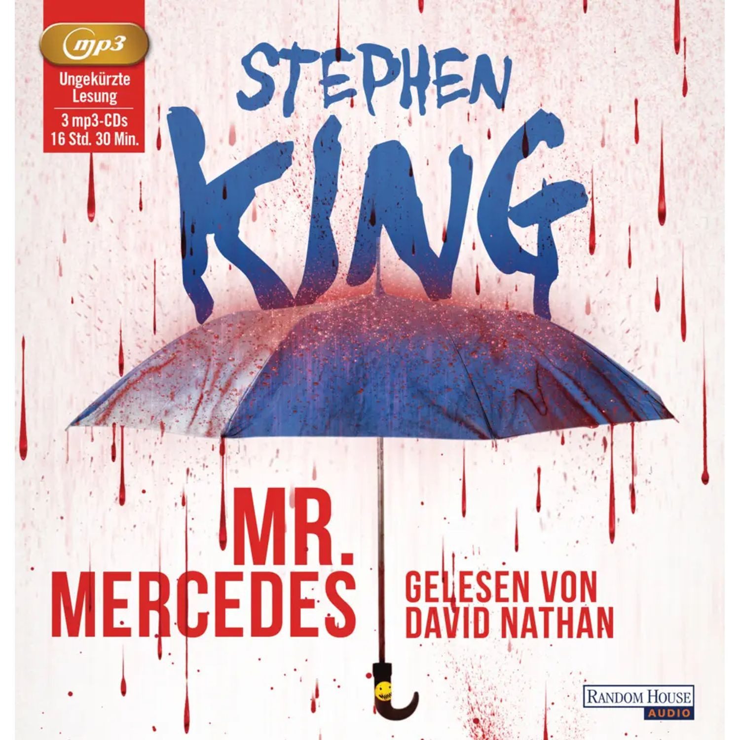 Random House Verlag Hörspiel Mr. Mercedes,3 Audio-CD, 3 MP3