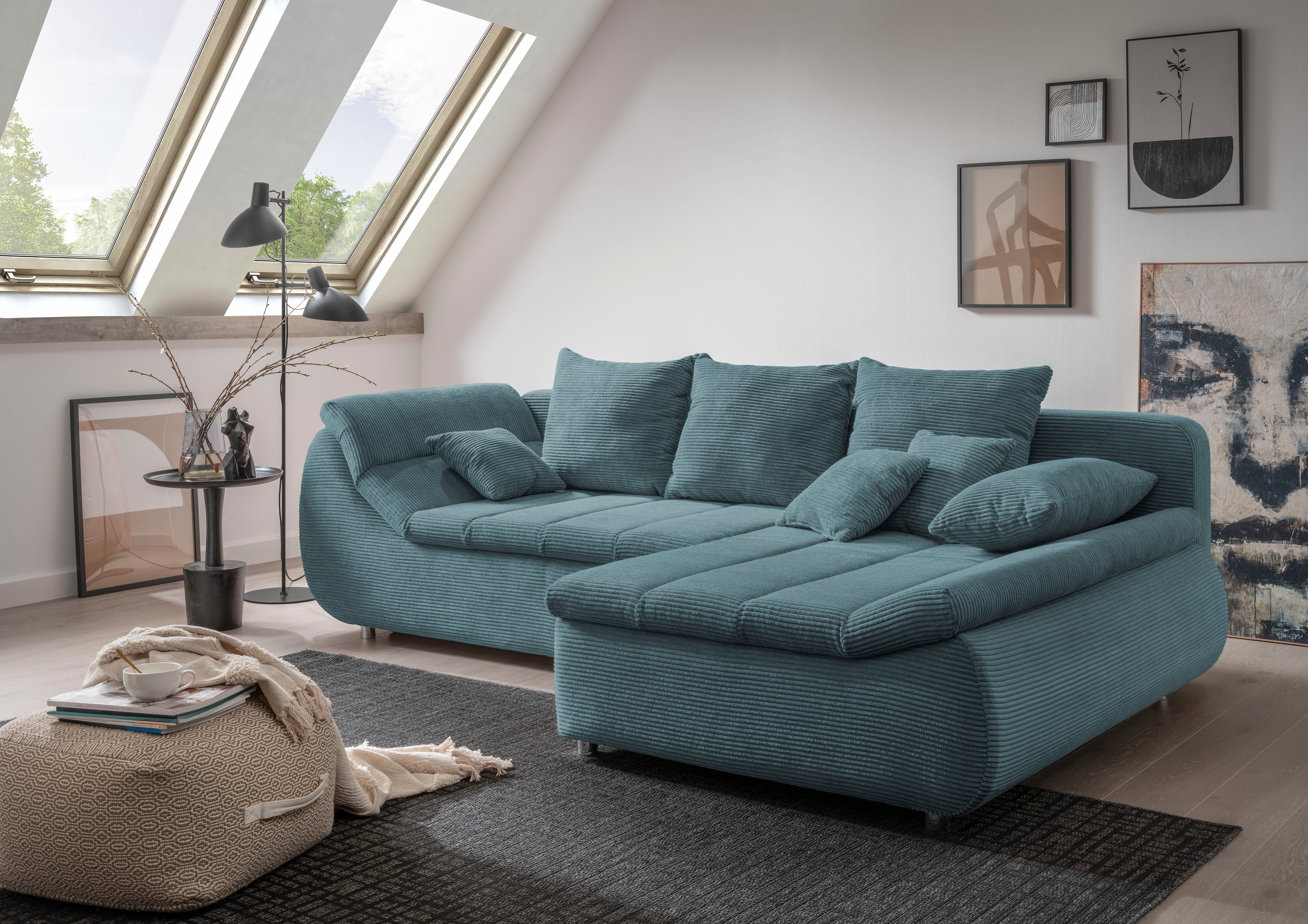 INOSIGN Ecksofa Imola elegant und bequem, günstig online kaufen