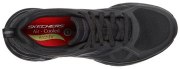 Skechers ARCH FIT SR Berufsschuh Schnürschuh für Gastronomie,Pflege mit gepolstertem Schaftrand