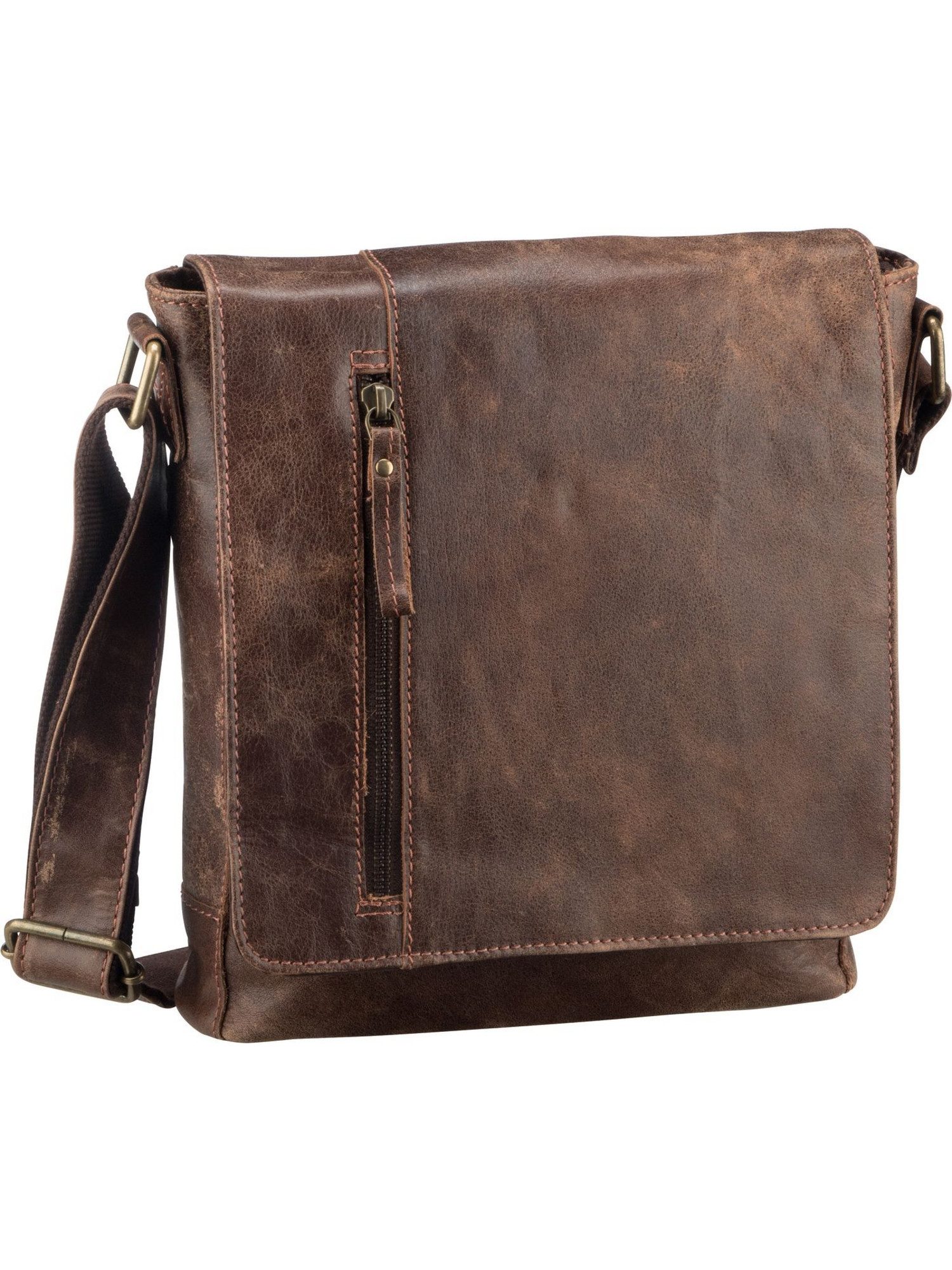Harold's Umhängetasche Crunchy 2182 Kuriertasche hoch M, Crossbody Bag