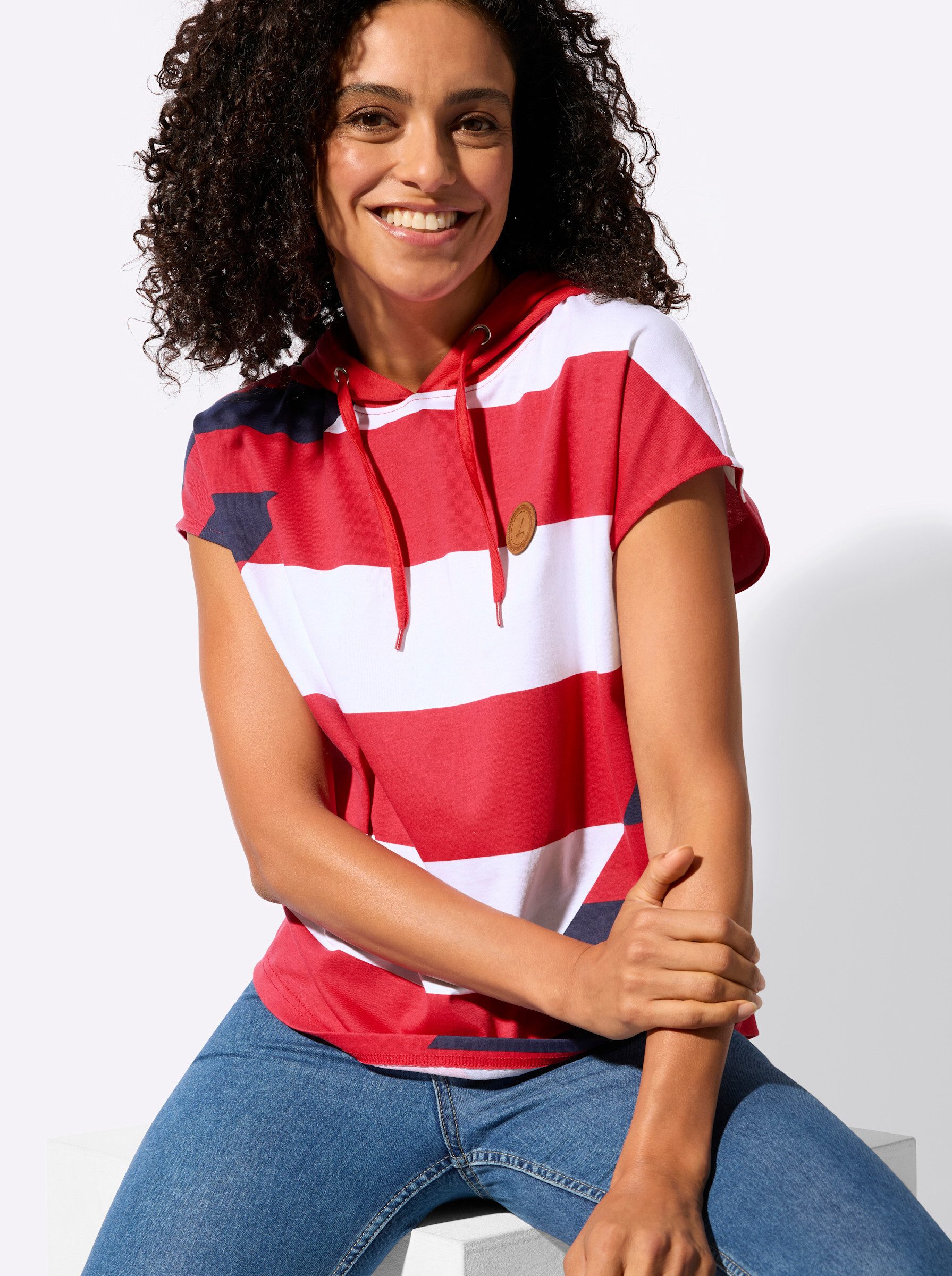 Witt T-Shirt Kapuzen-Shirt Kurzarm – Bild 5 von 5