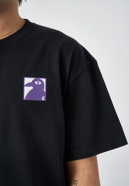 Cleptomanicx T-Shirt Mugshot mit lockerem Schnitt