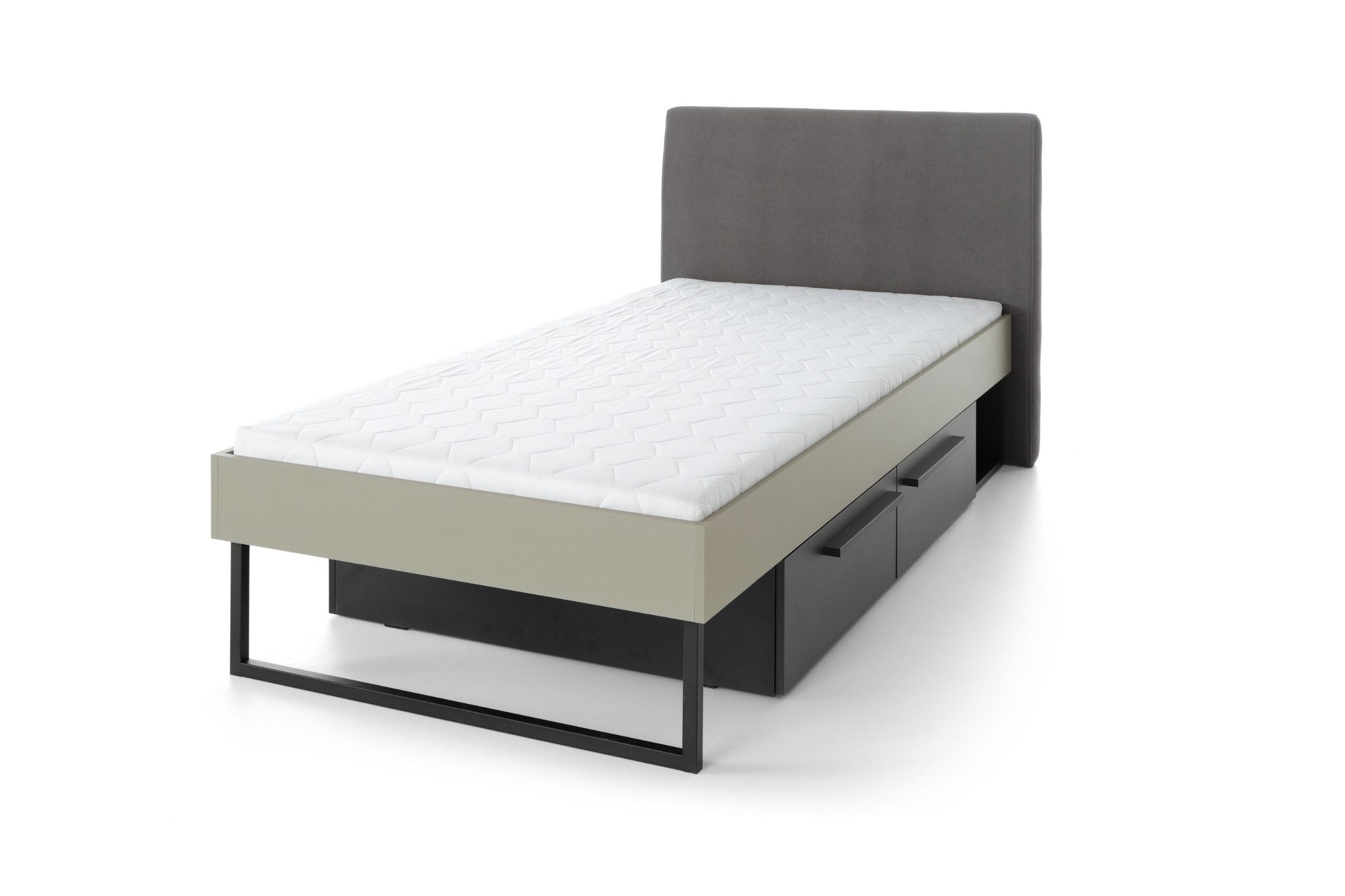 Deine Möbel 24 Jugendbett SORENTO 90/200 und 120/200 (Modernes Design, 1-tlg), Modernes Design