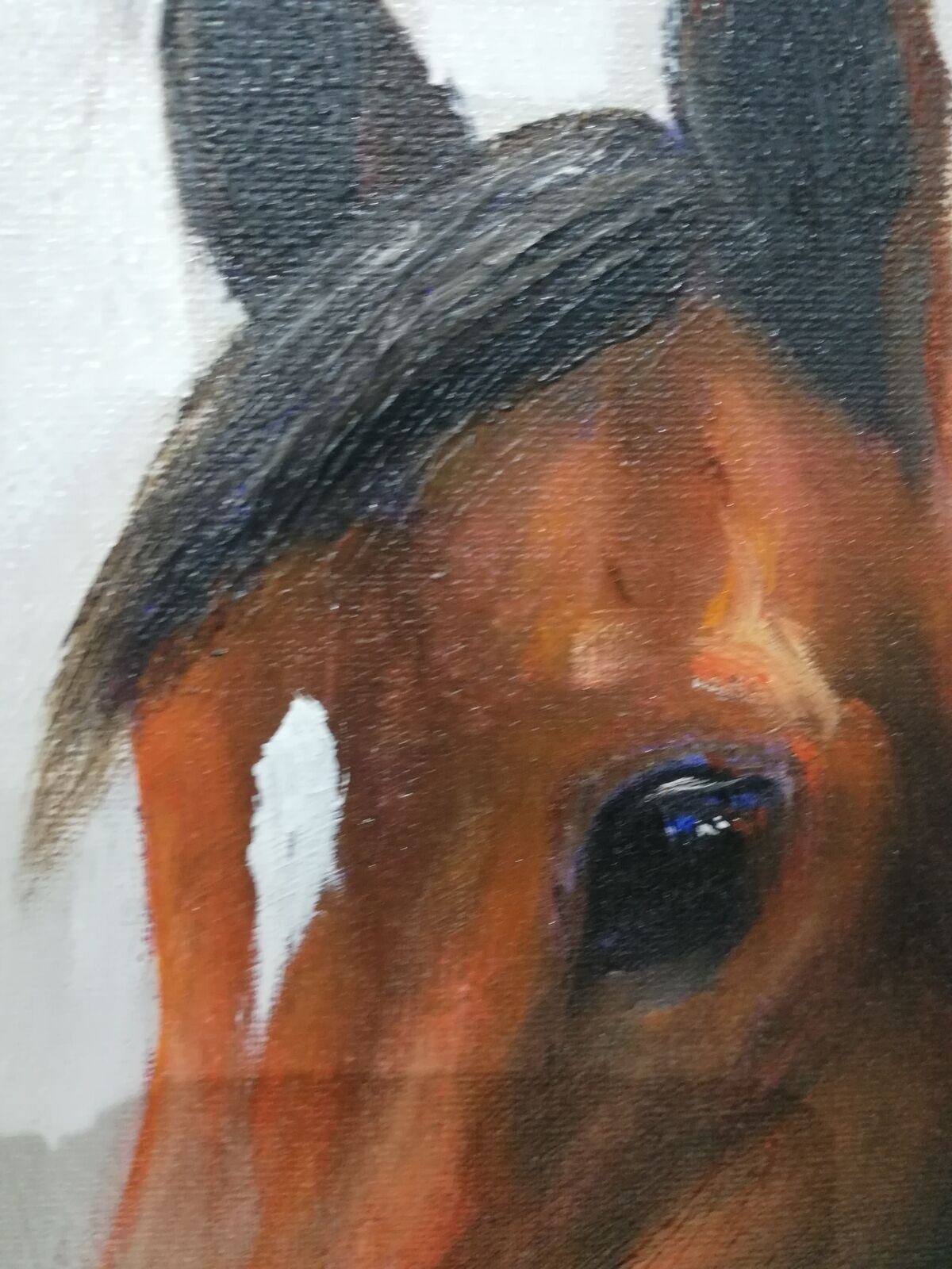JVmoebel Gemälde Ölbild Gemälde Bilder Barock Sofort Tiere Öl 43x53, Rahmen Handgemalt mit