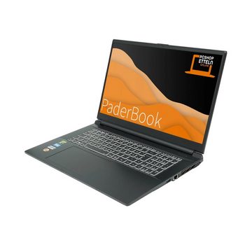 PaderBook CAD i97 Gaming-Notebook (43,90 cm/17.3 Zoll, Intel Core i9 13900H, NVIDIA GeForce RTX 4060, 500 GB SSD, fertig installiert & aktiviert)