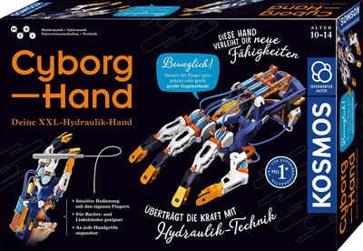 Kosmos Experimentierkasten »Cyborg-Hand«, XXL-Hydraulik-Hand