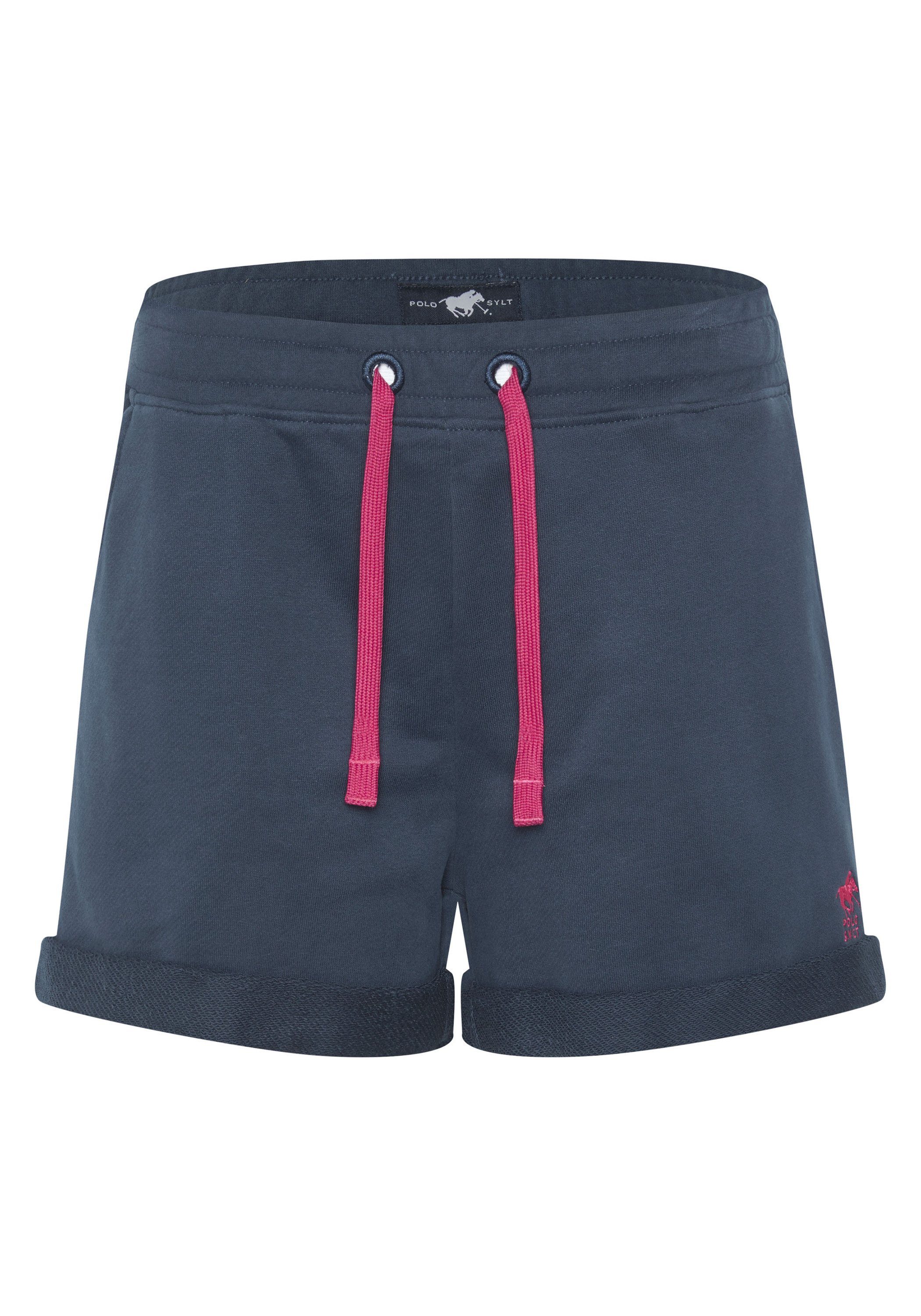 Polo Sylt Sweatshorts mit Kontrast-Akzenten günstig online kaufen