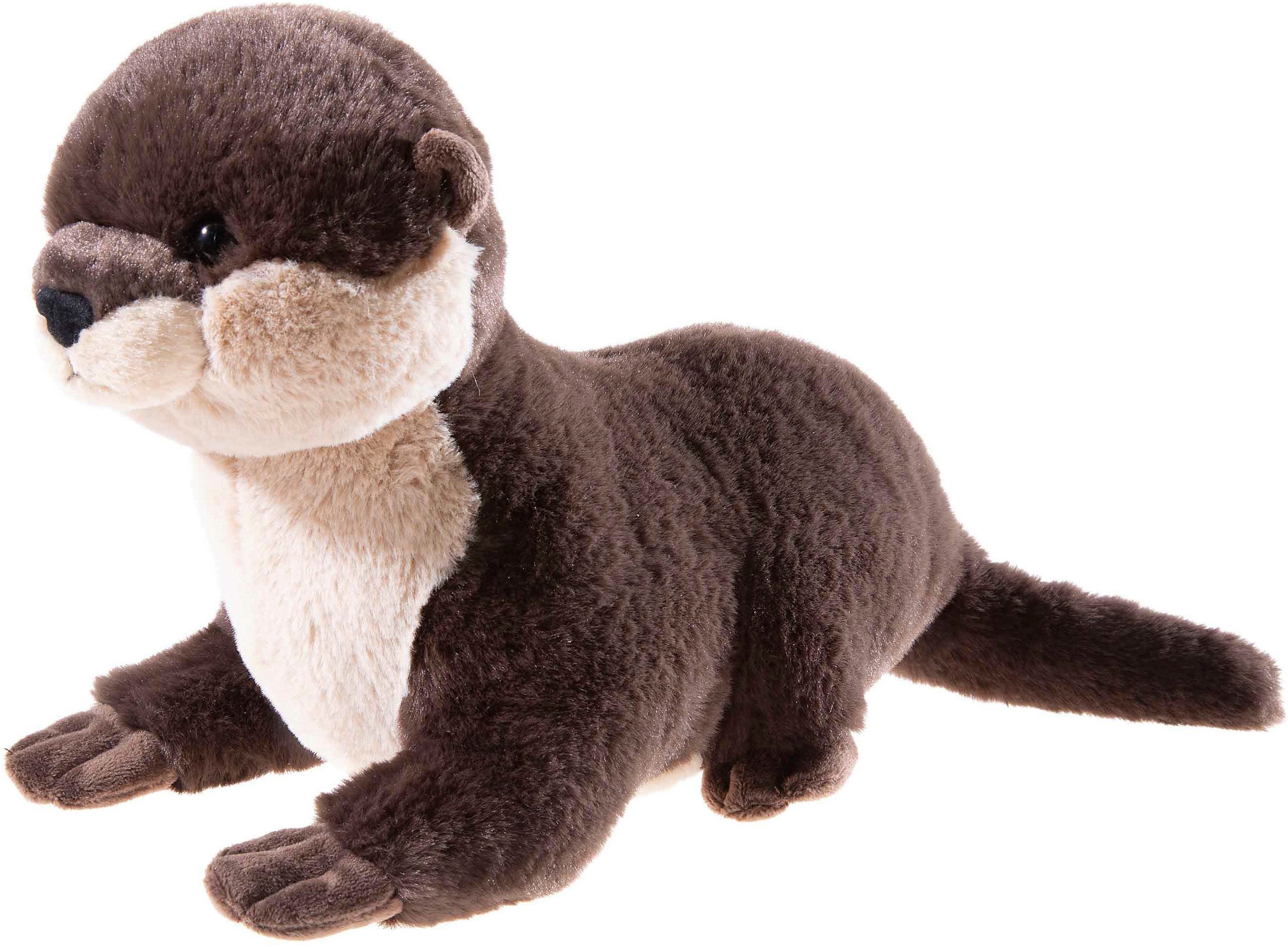 Heunec® Kuscheltier Misanimo, Otter, 35 cm, enthält recyceltes Material