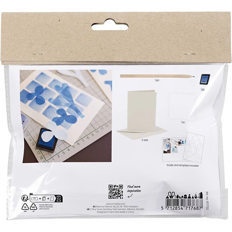 creativ company Kreativset Stempeldruck, (9-tlg)