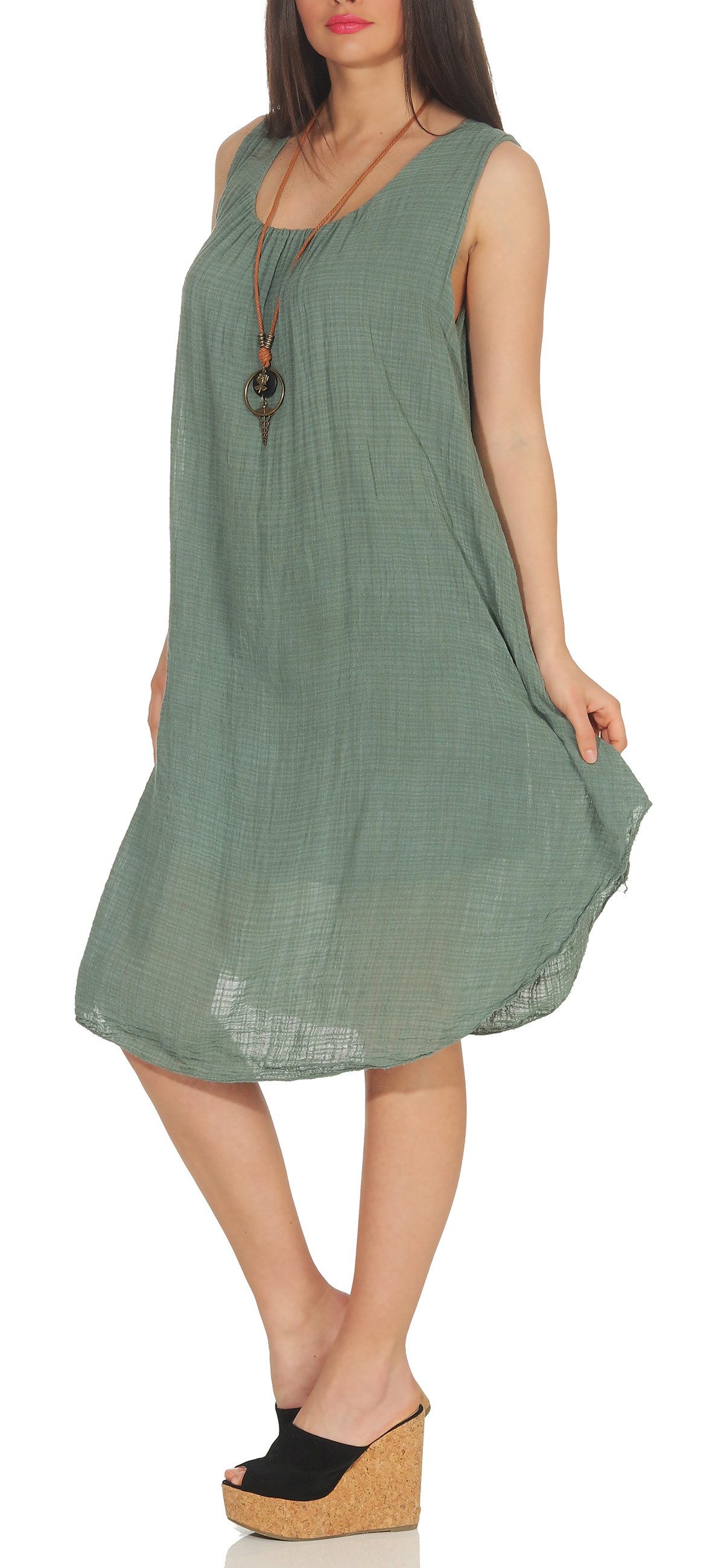 simaranda Trägerkleid 35 mit Kette Strandkleid günstig online kaufen