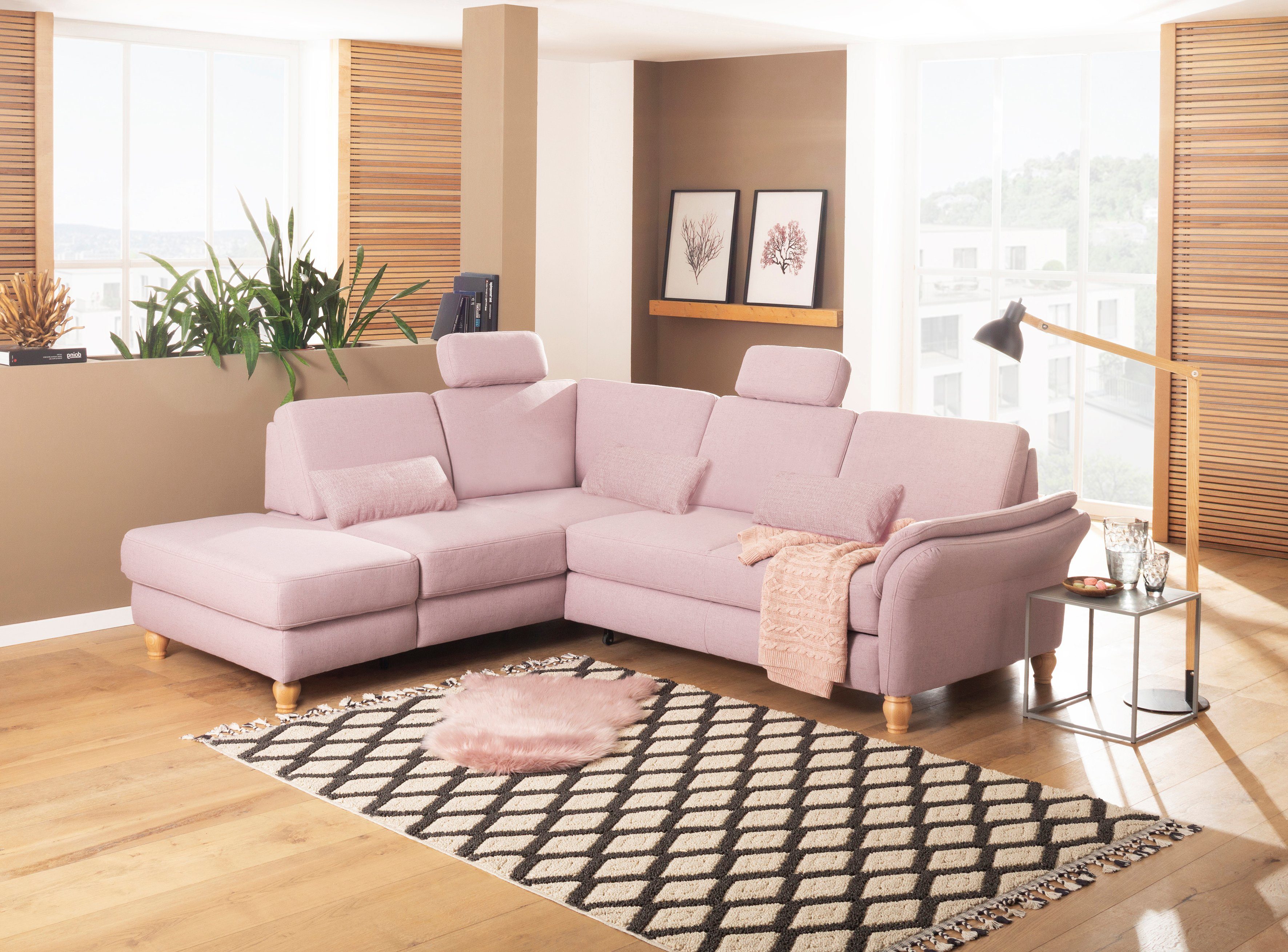Home affaire Ecksofa Palace L-Form, incl. günstig online kaufen