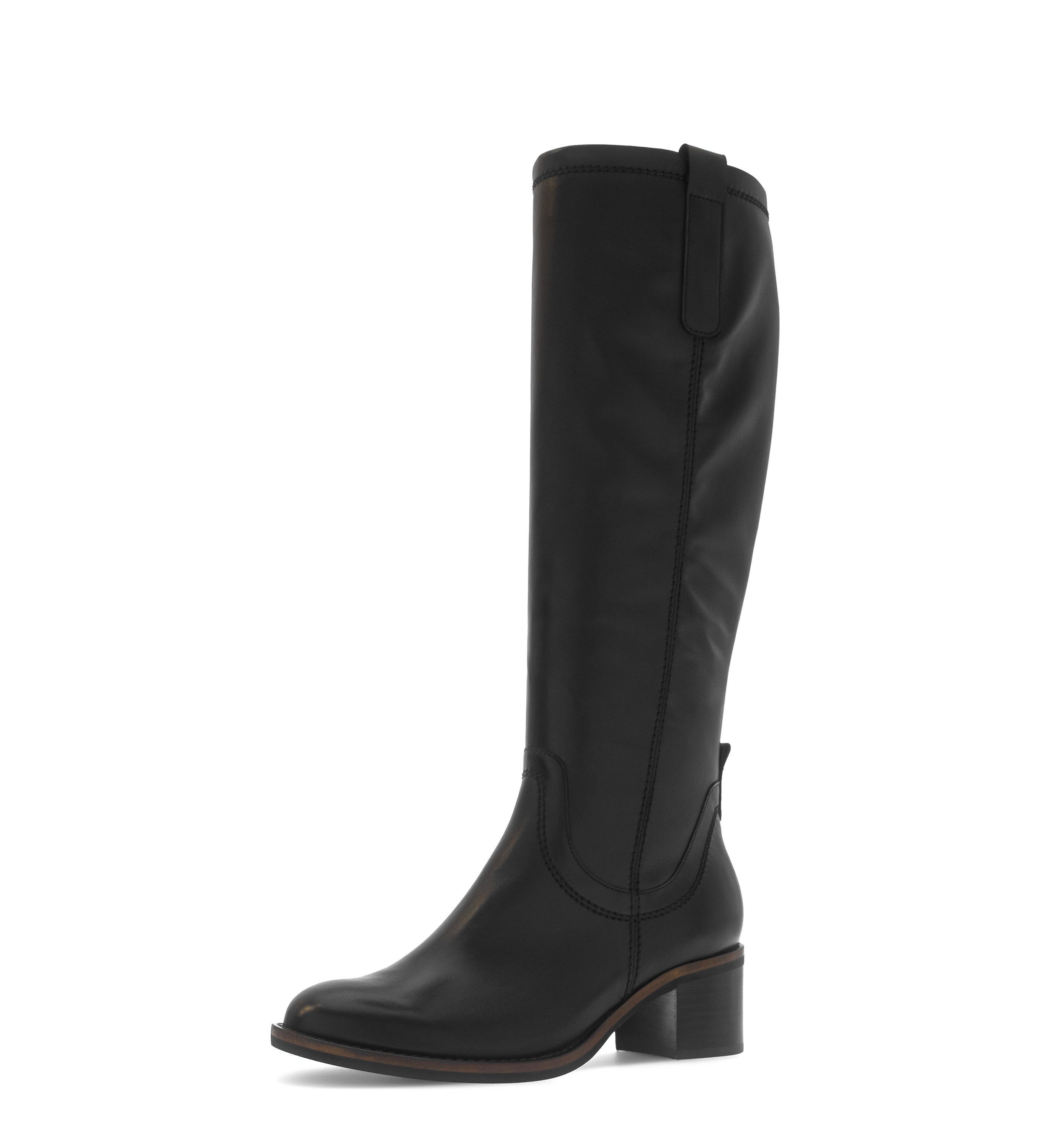 Gabor Stiefel Blockabsatz, Langschaftstiefel in Schuhweite G (weit)