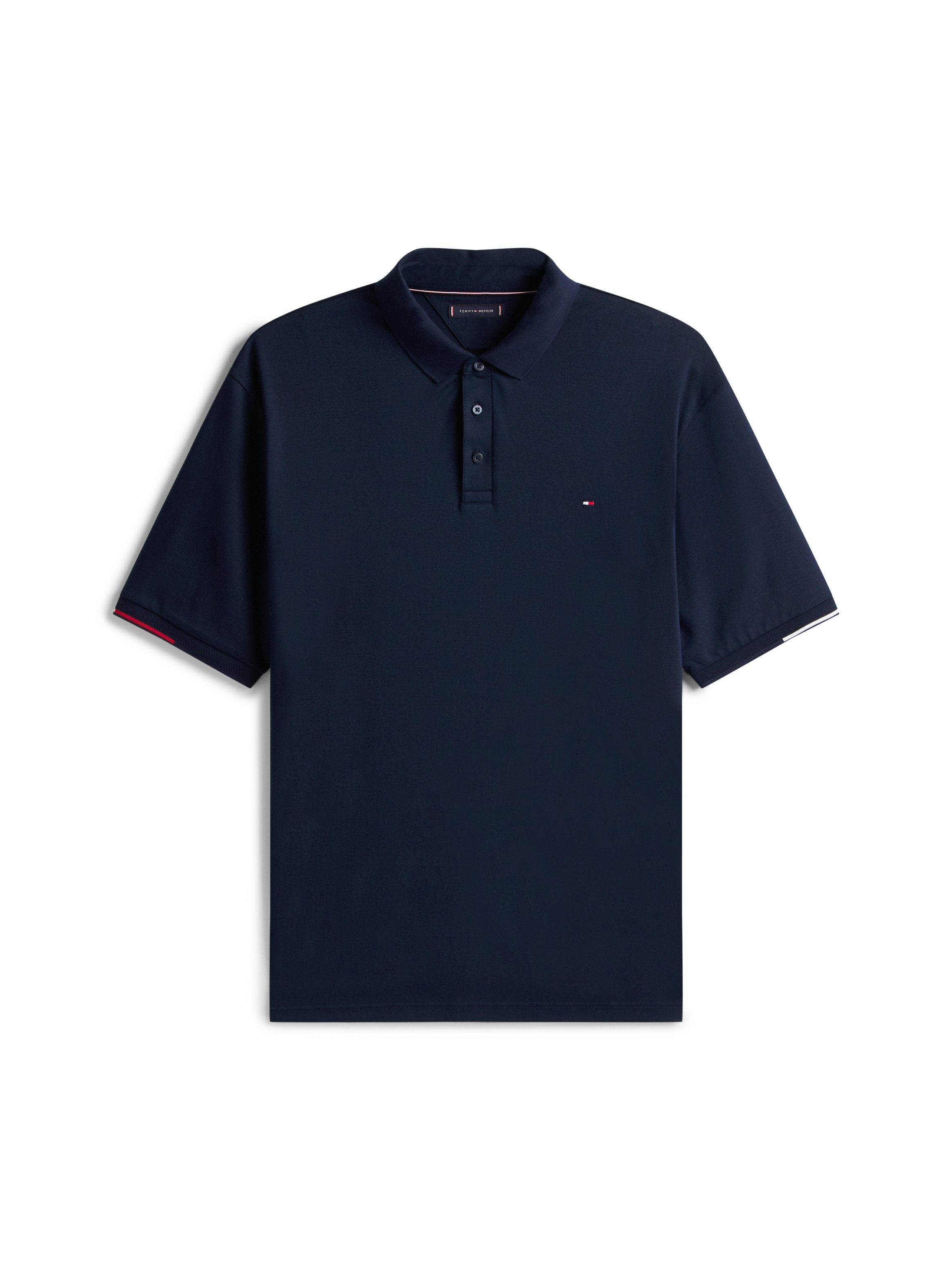 Tommy Hilfiger Big & Tall Poloshirt BT-INTERLOCK FLAGCUFF SLIM FIT-B Große Größen – Bild 5 von 5