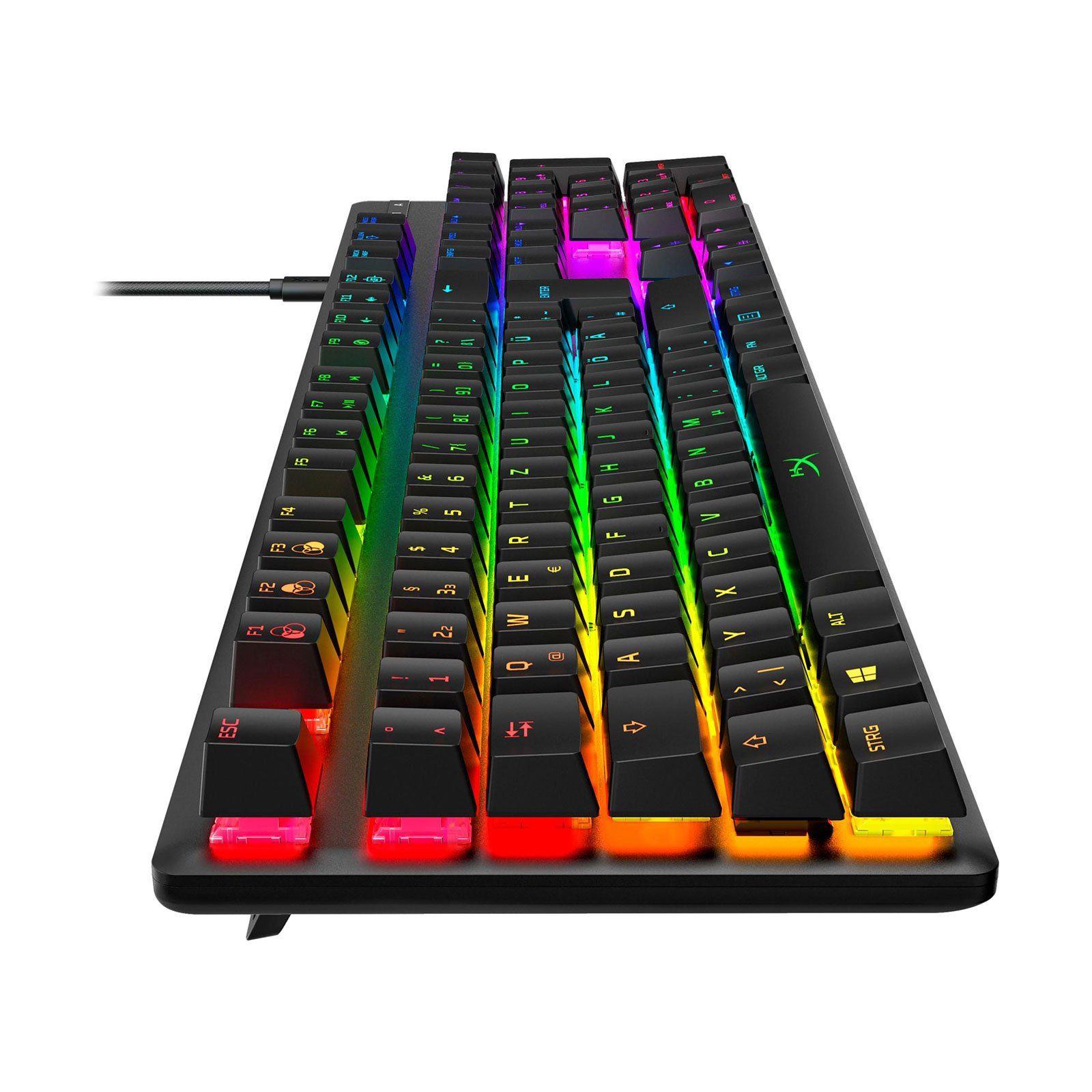 HyperX Alloy Origins PC-Tastatur (Gaming-Mode, LED-Beleuchtung, Mechanisch)