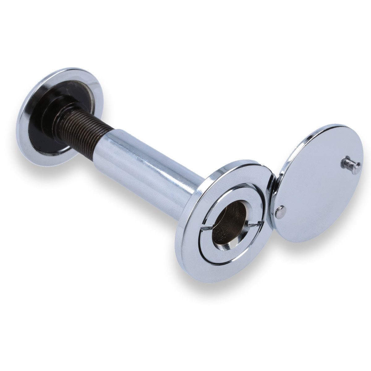 MS Beschläge Türspion Feuerschutz Türblick Türspion Türgucker Glaslinse, Türstärke 55-80 mm