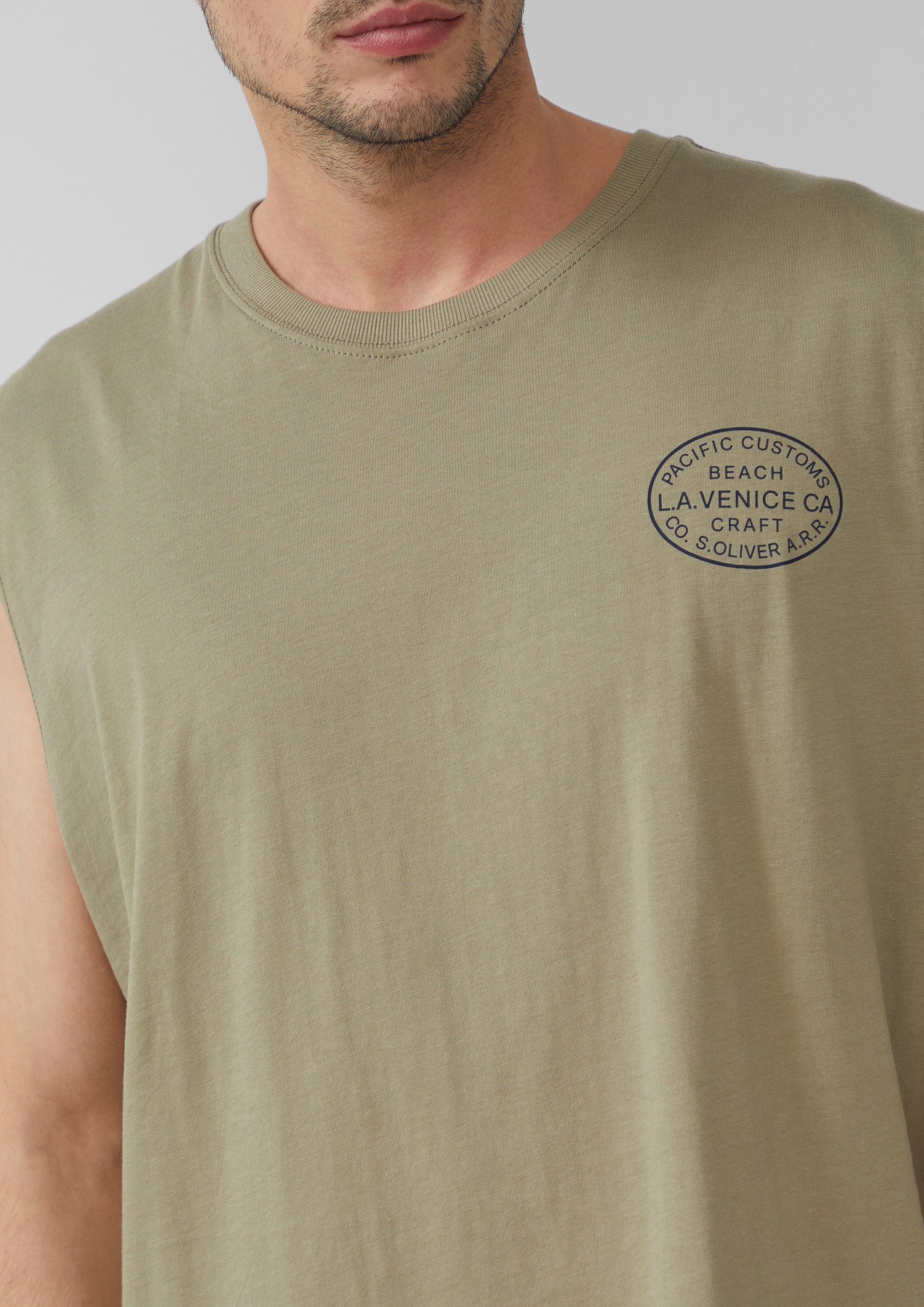 s.Oliver Shirttop Jersey-Tanktop im Relaxed Fit günstig online kaufen