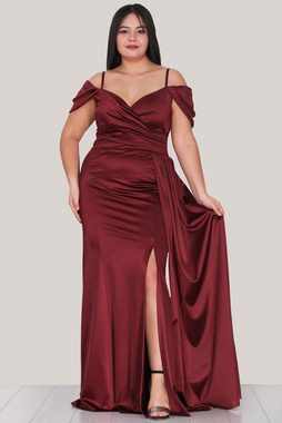 Modabout Abendkleid Langes Maxikleid Hochzeitskleid Für Damen - NELB1000D9430BRD (1-tlg)