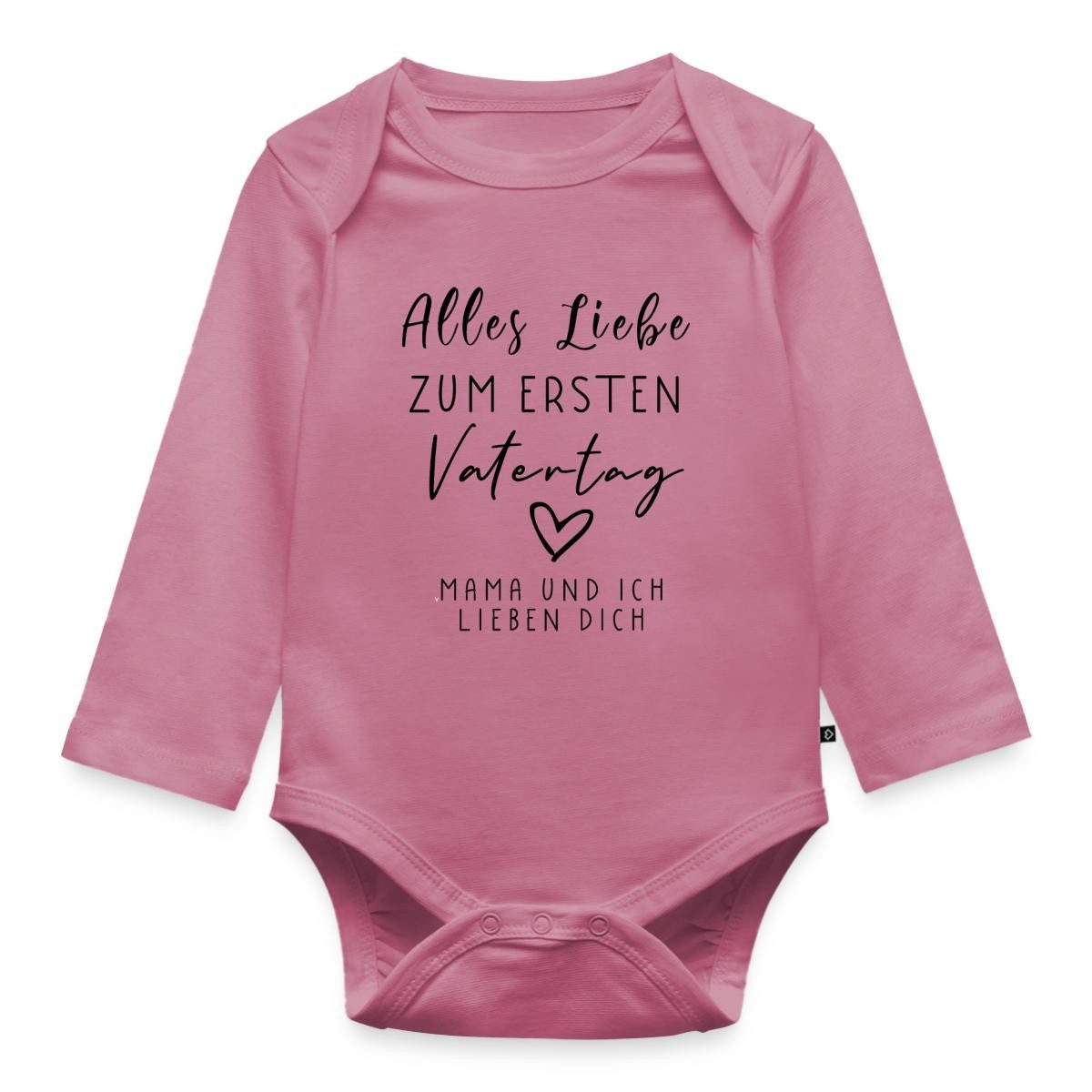 Langarmbody Alles Liebe Zum Ersten Vatertag Geschenk für Papa Tages Baby Body Lang