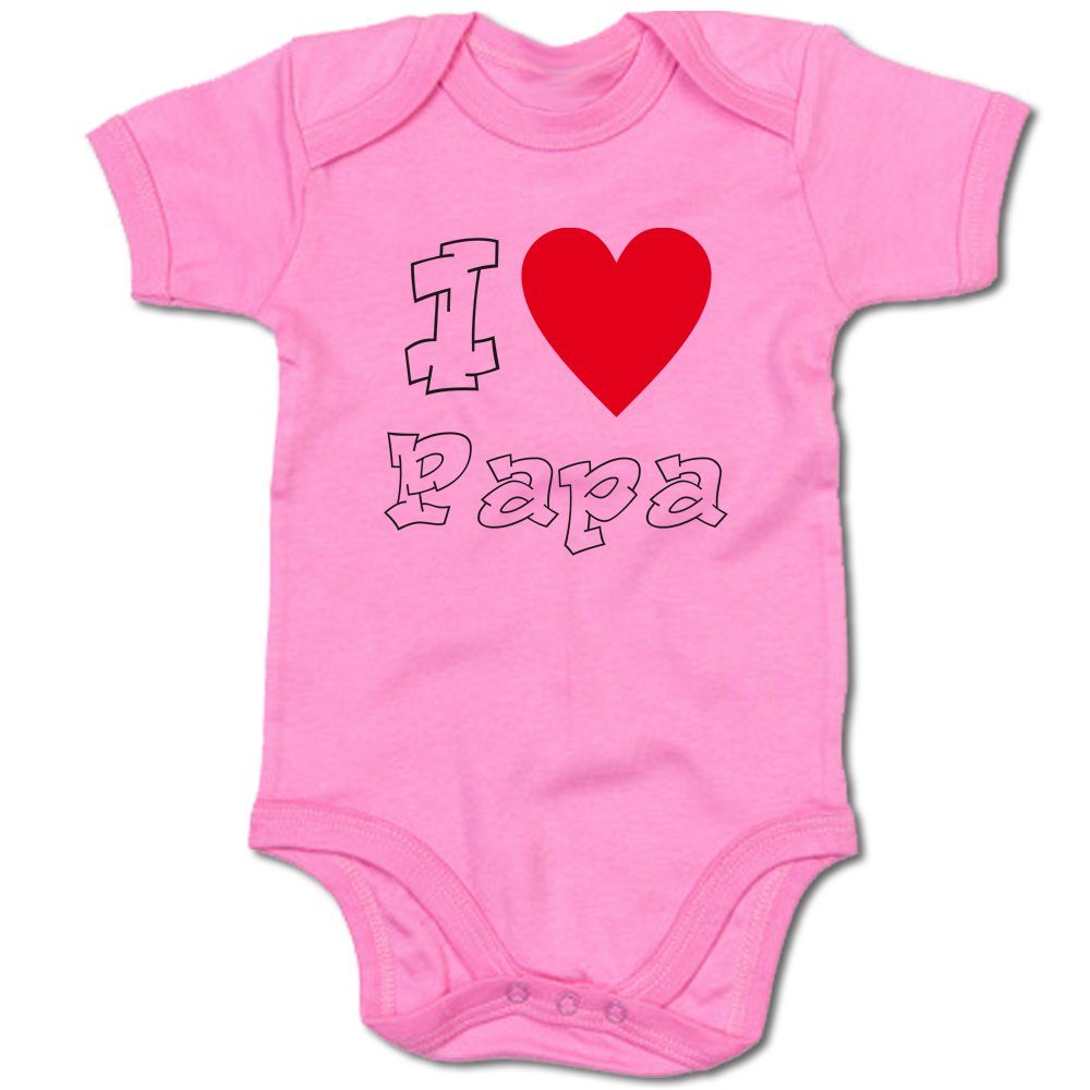 Kurzarmbody I love Papa