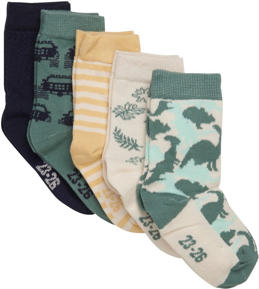 Minymo Socken Socks w. Pattern (5-pack)