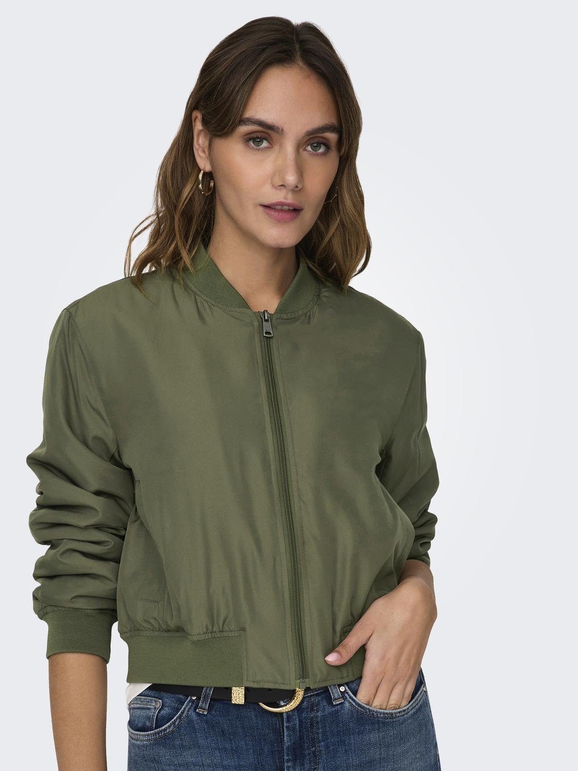 ONLY Bomberjacke ONLALMA BOMBER OTW NOOS mit Seitentaschen