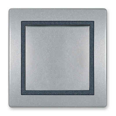 Aling Conel Lichtschalter Prestige Line Ein/Aus Schalter Silber, VDE-zertifiziert
