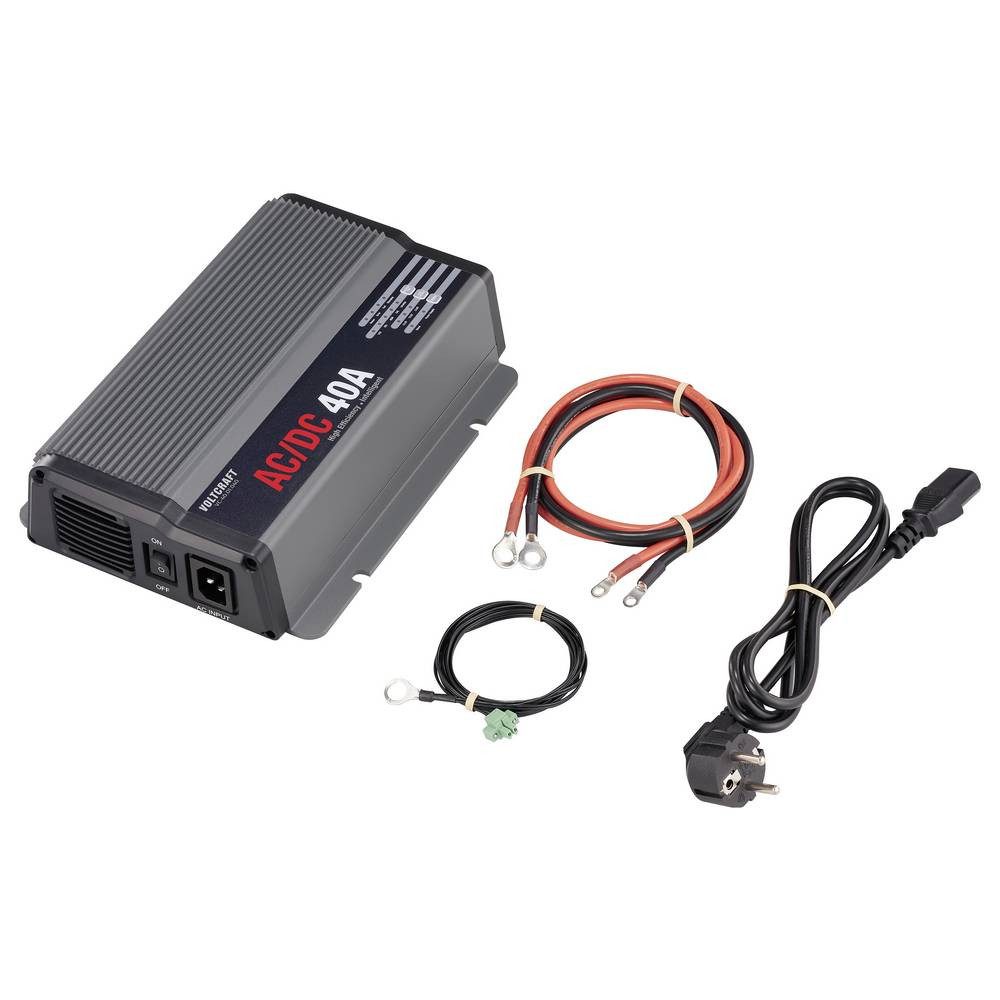 VOLTCRAFT VC-40.01.040 VC-16841730 Automatikladegerät 40 A Autobatterie-Ladegerät (Ladeüberwachung, verschiedene Ladeprogramme) – Bild 5 von 5