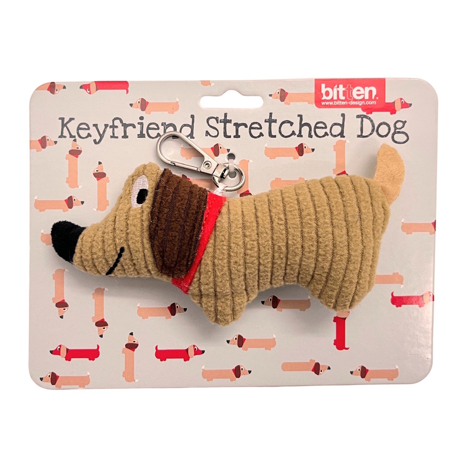 bitten Schlüsselanhänger Dackel Schlüsselanhänger zum Kuscheln mit Karabinerhaken