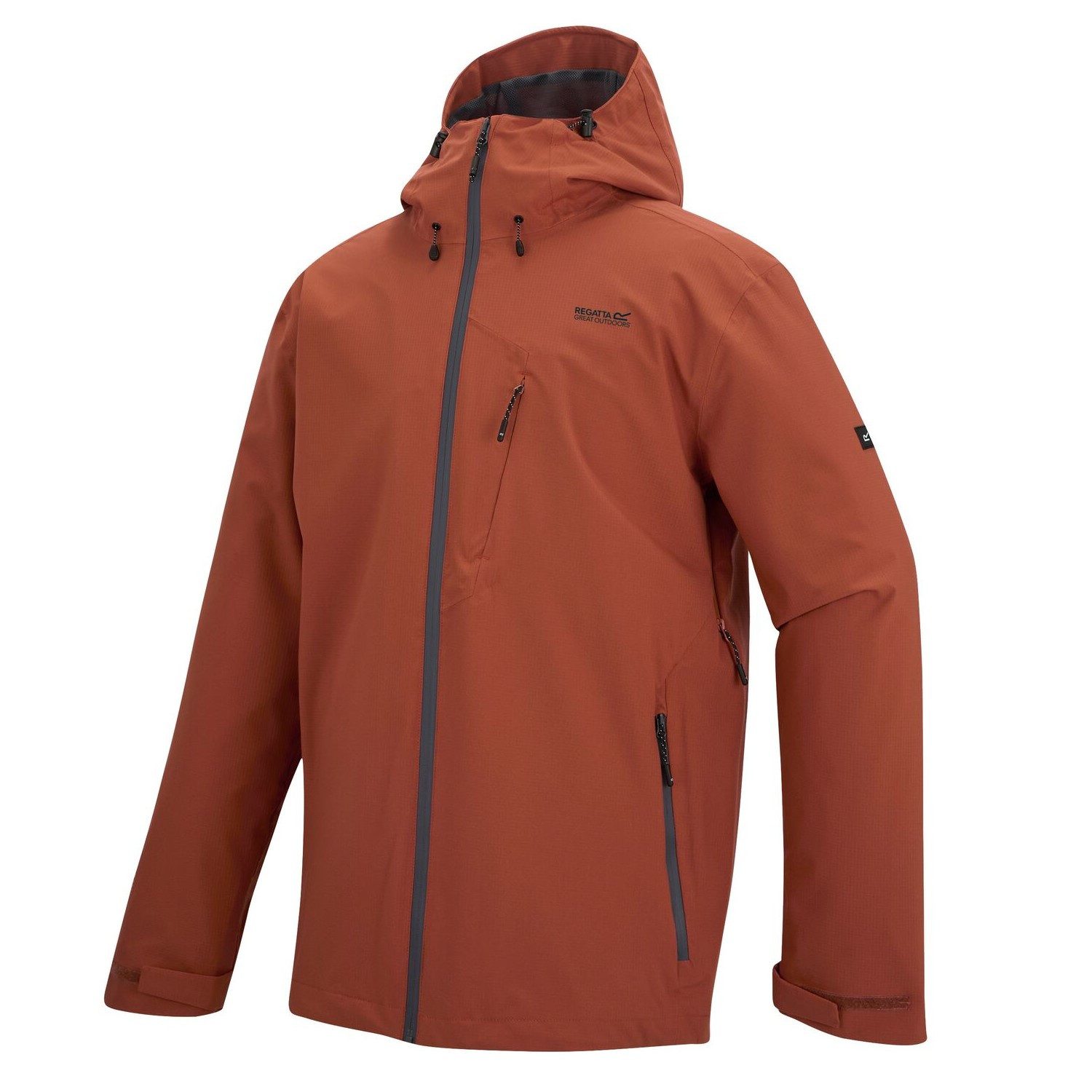 Regatta Regenjacke Outdoorjacke / Regenjacke Oklarna Wasserdicht mit Kapuze