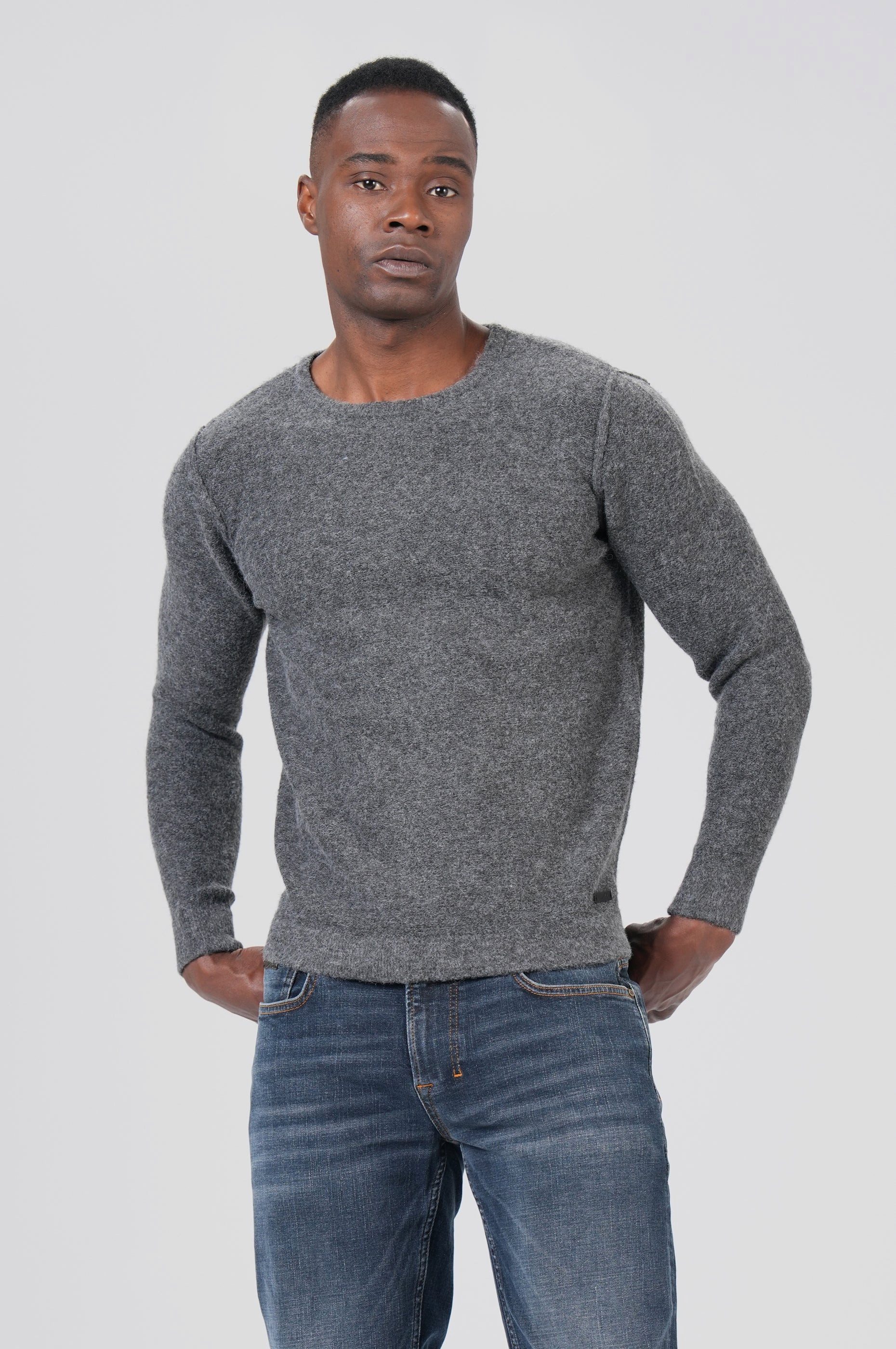 Rundhalspullover David Pullover