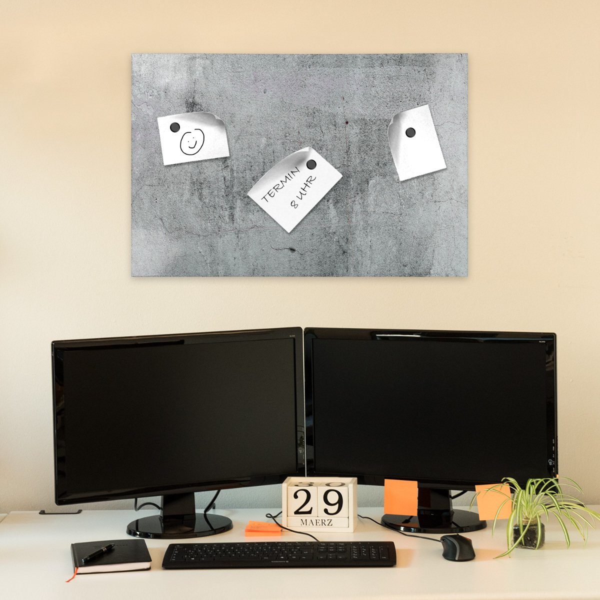 Navaris Tafel Magnetpinnwand Memoboard - 60x40cm günstig online kaufen
