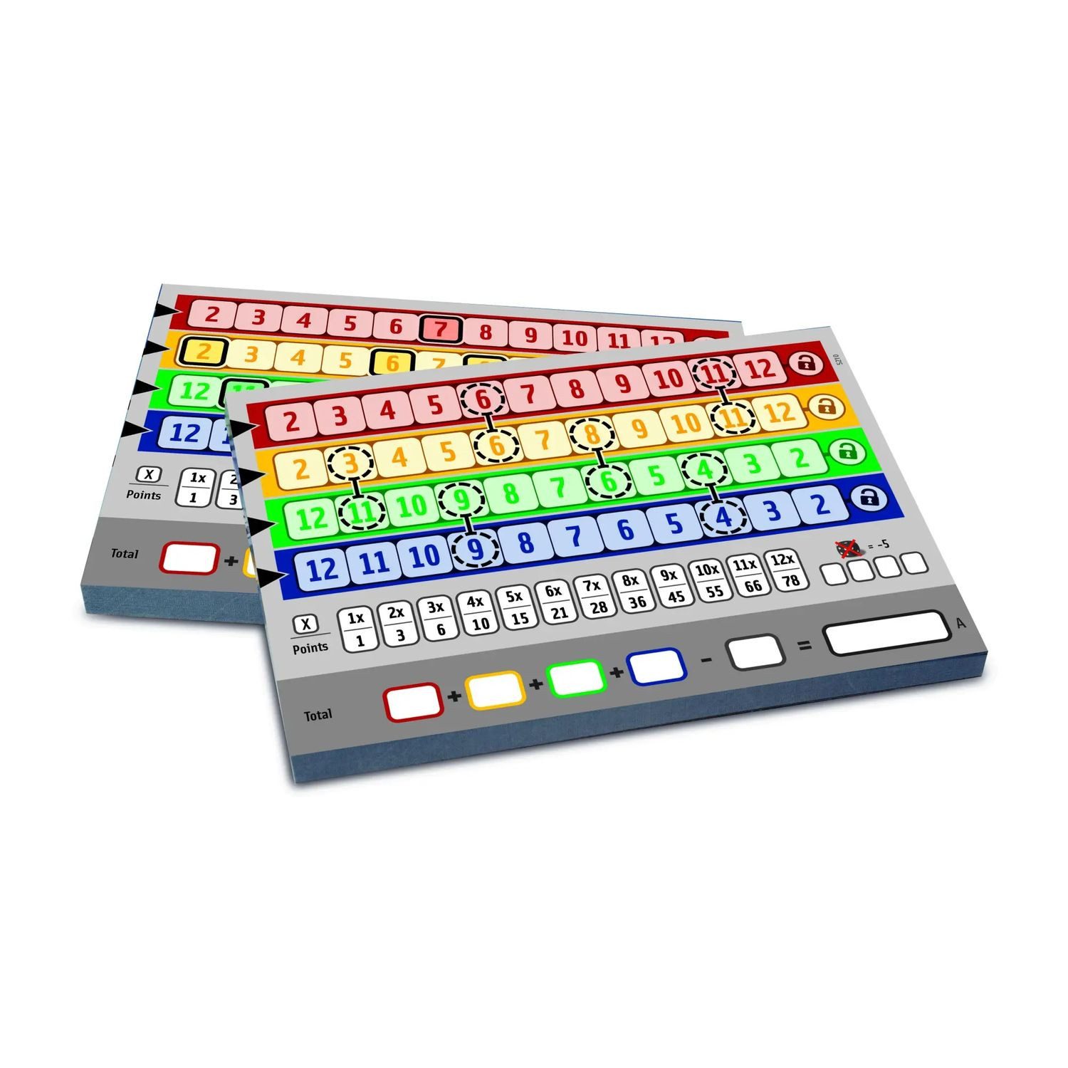 Cartamundi Spiel QWIXX Connected - Zusatzblöcke (XL)