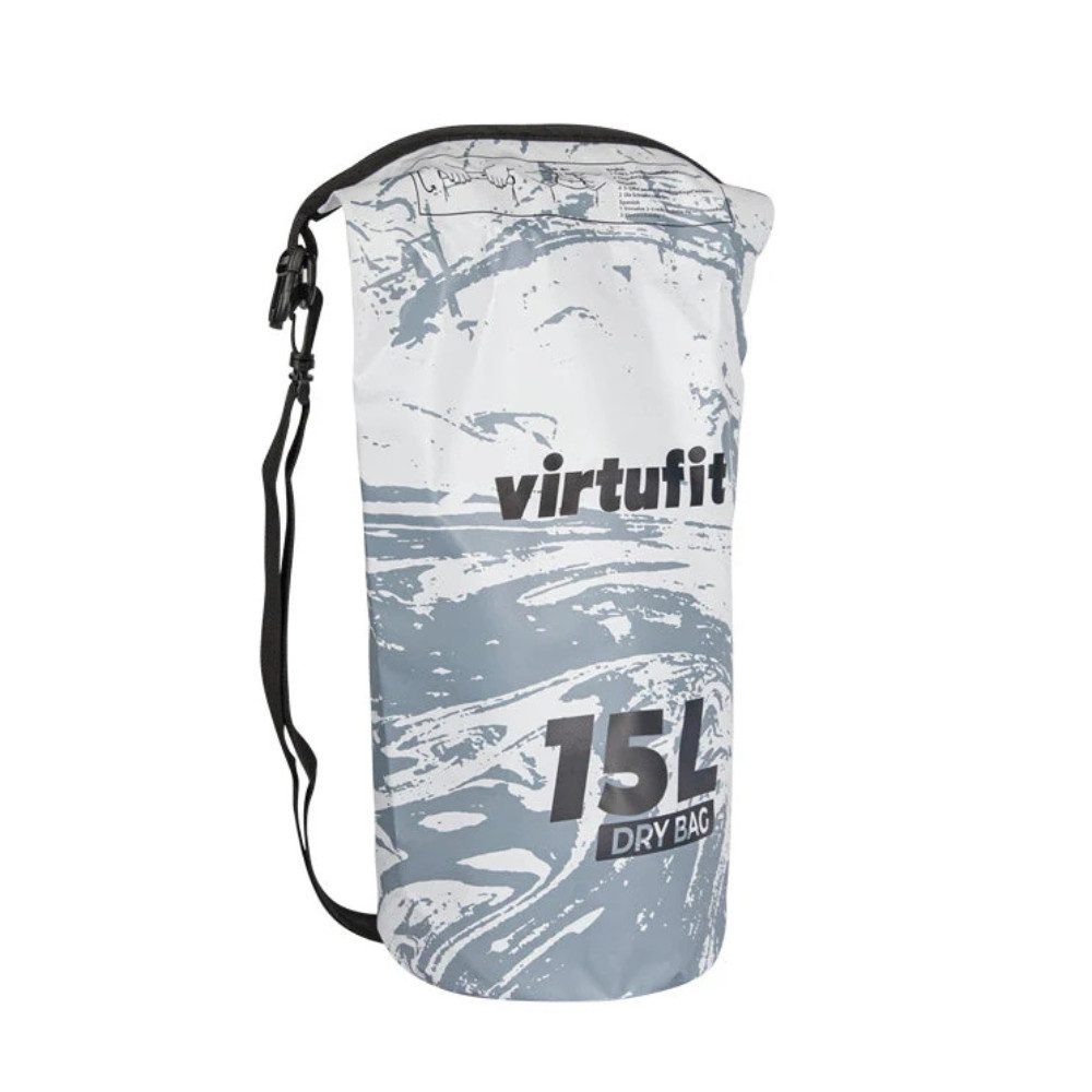VirtuFit Drybag VirtuFit Dry Bag 15L wasserdichte Tasche aus PVC mit Rollverschluss