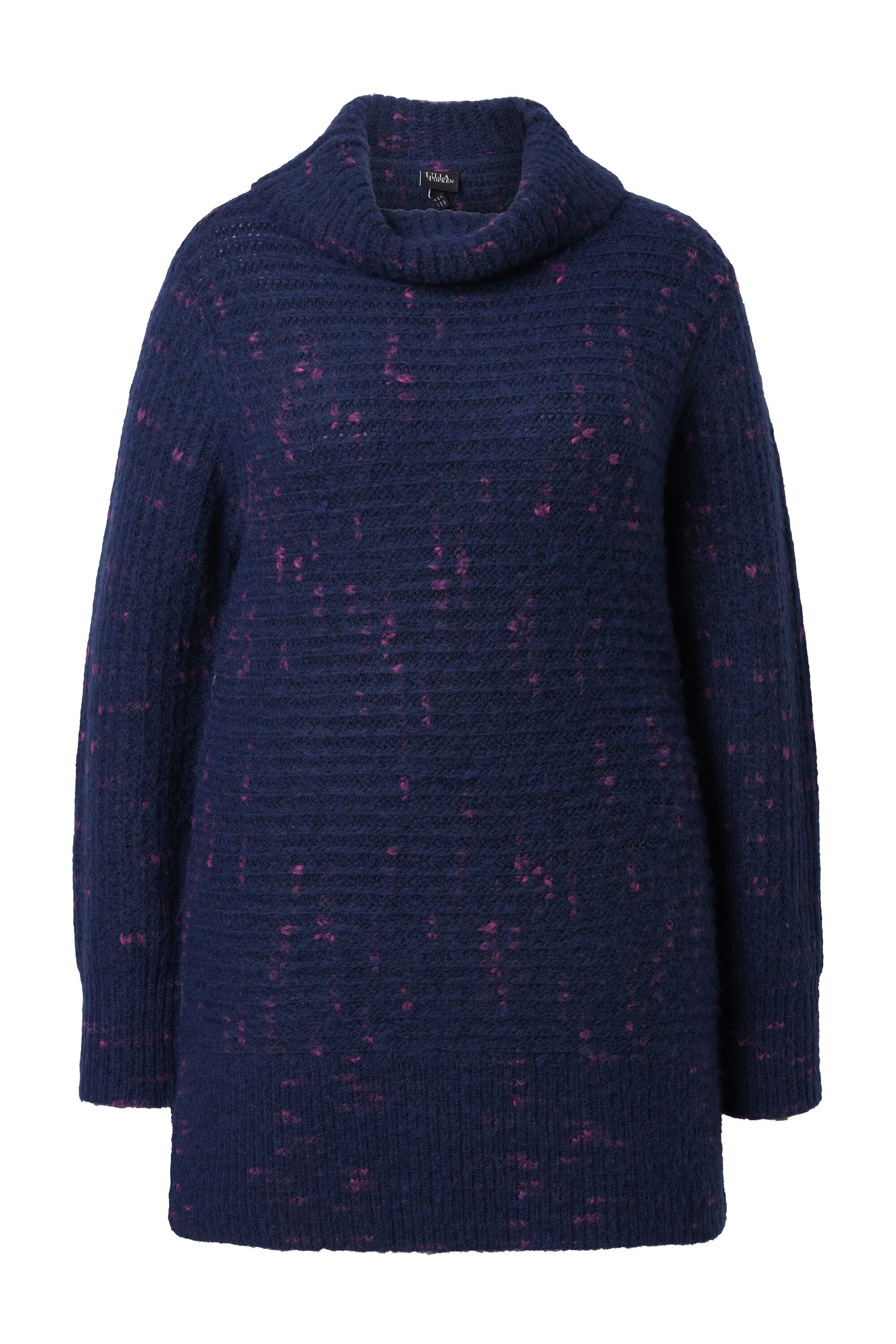 Ulla Popken Rollkragenpullover Pullover Spaceyarn-Effekt Rollkragen Langarm günstig online kaufen