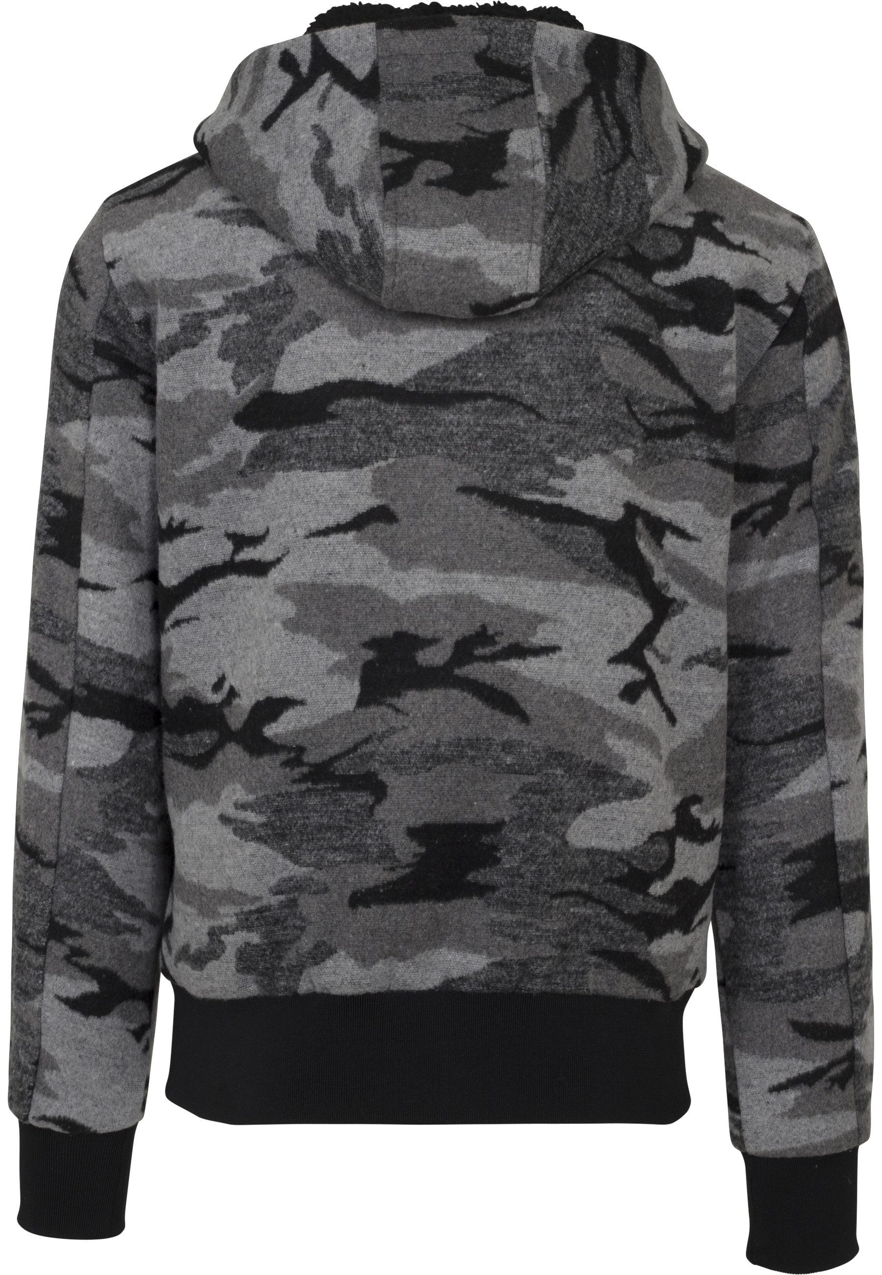 URBAN CLASSICS Winterjacke Urban Classics Herren Camo Zip Jacket (1-St)