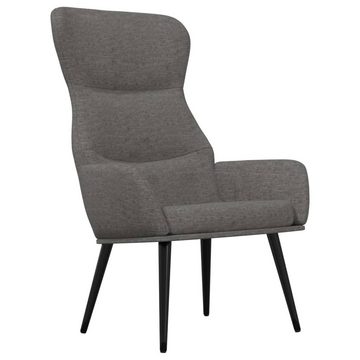 vidaXL Sessel Relaxsessel Hellgrau Stoff (1-St)